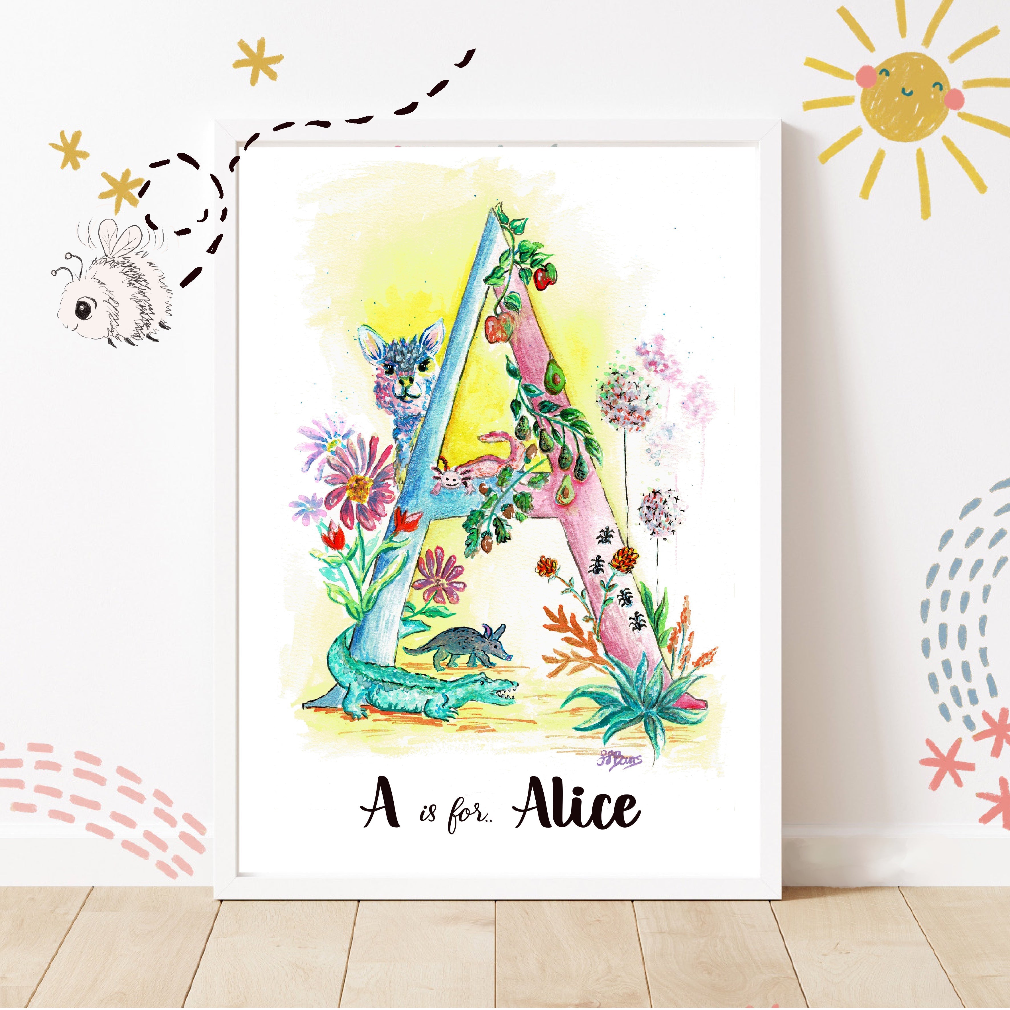 Name & Letter Art