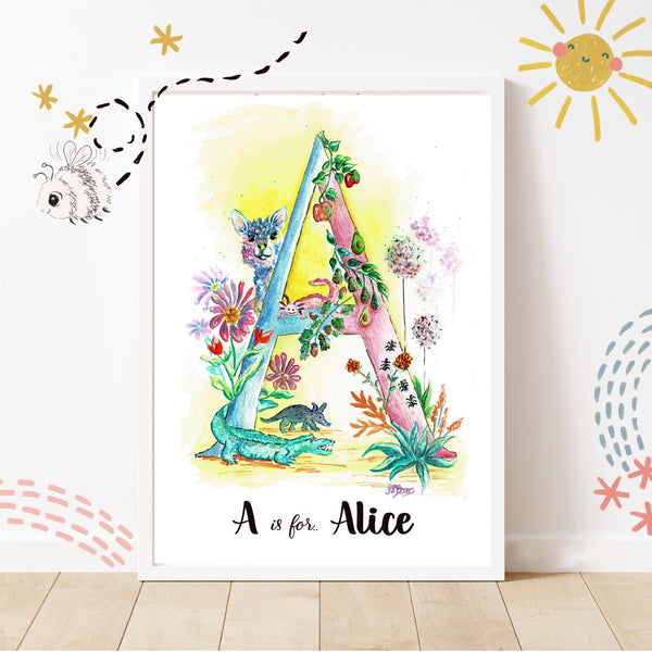 Name & Letter Art