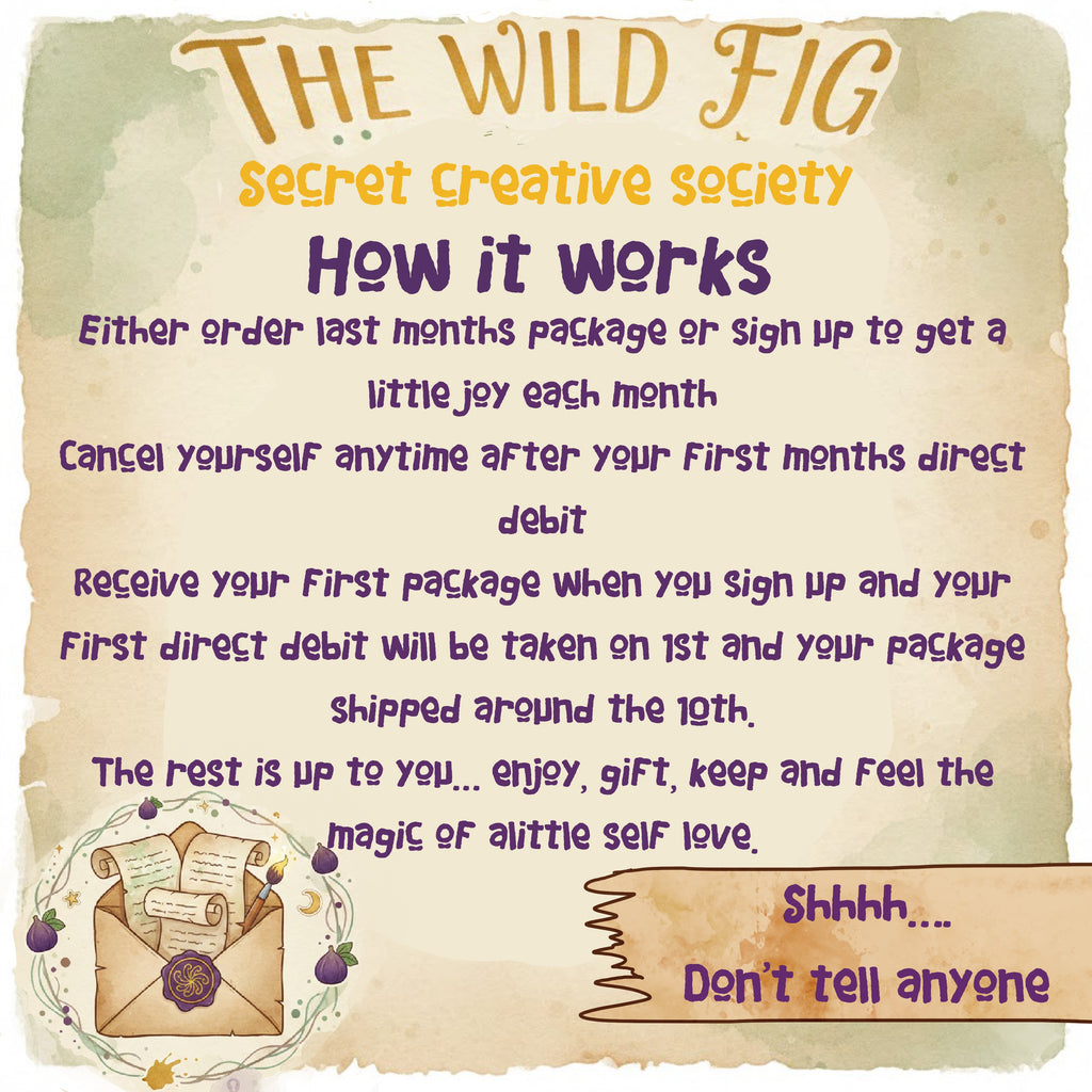 Model Painting Monthly Secret Club-The Wild Fig &amp; Fern