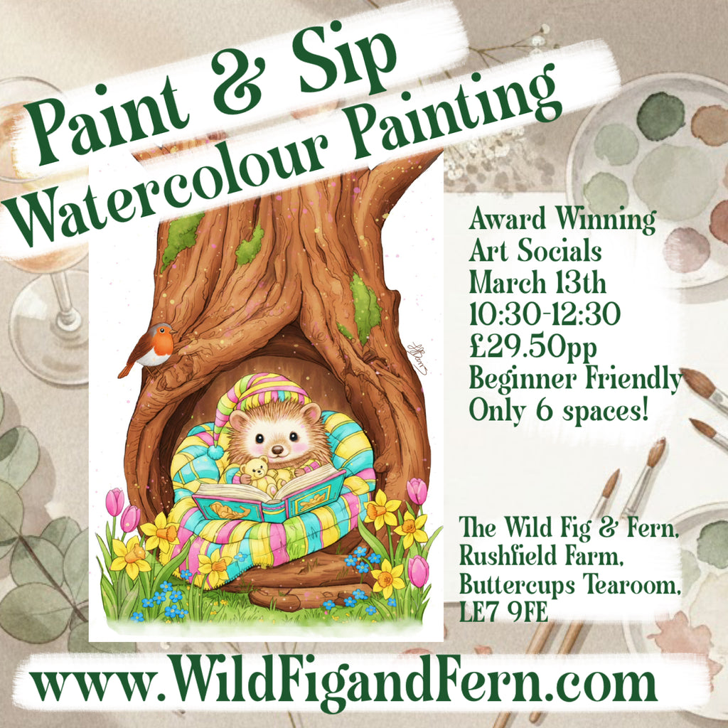 March 13th Sip & Paint Morning