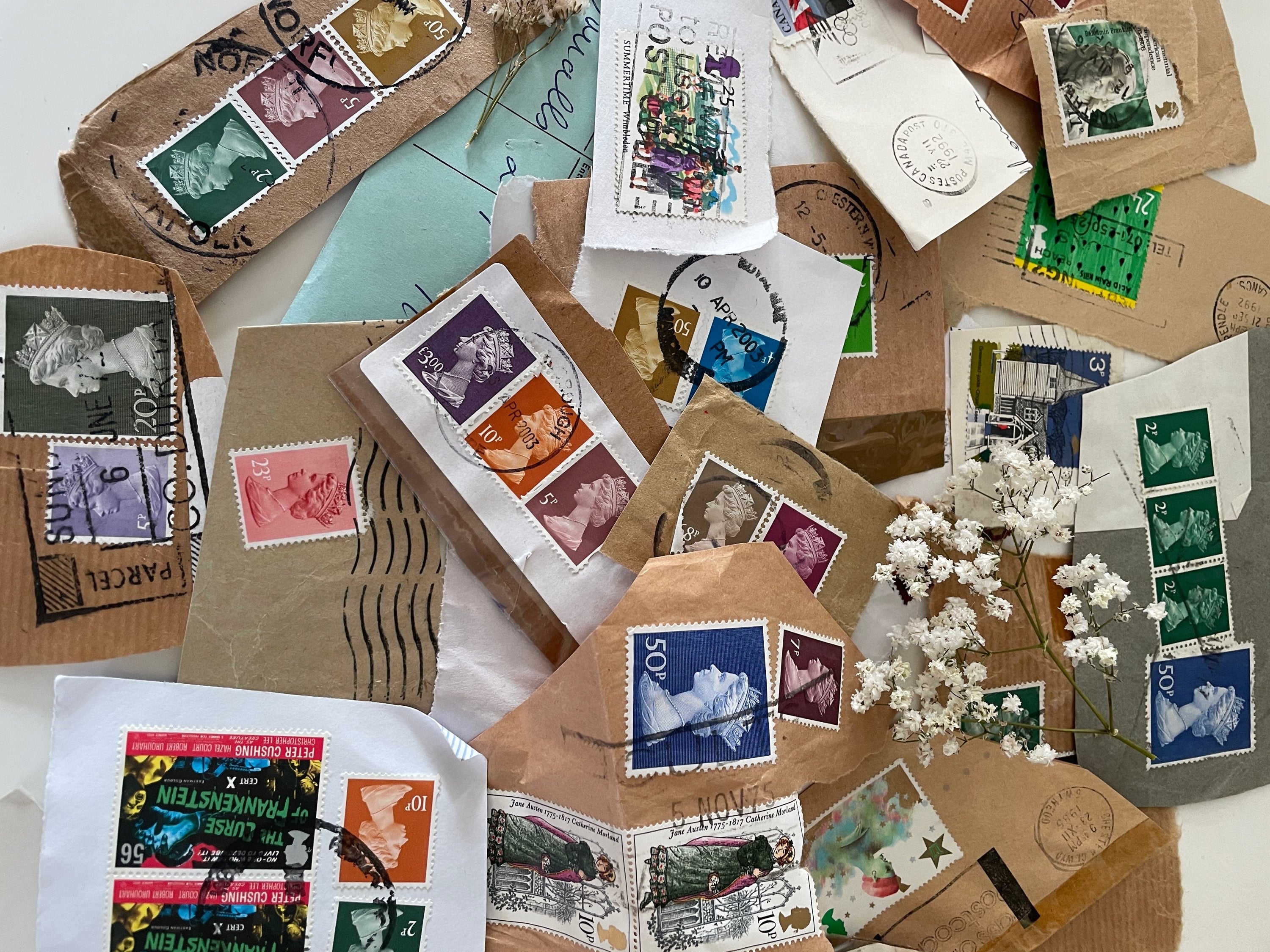 Used Stamp Collection  image 1