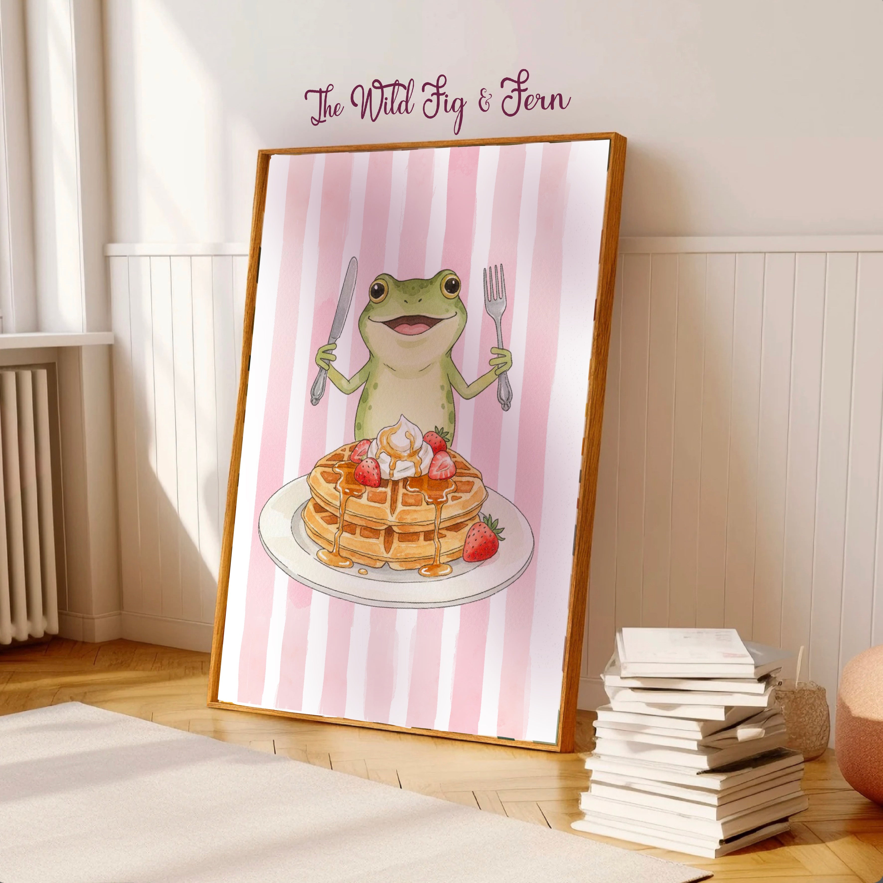 Burts Pancakes, Frog Breakfast