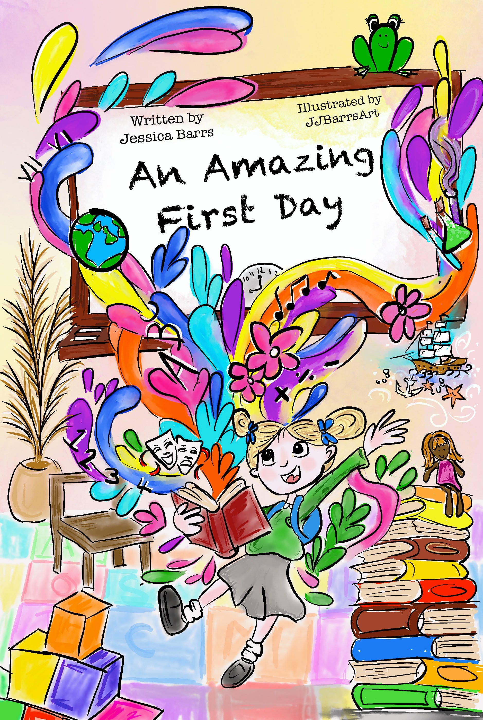 An Amazing First Day Book For School Aged Children signed copy  image 1