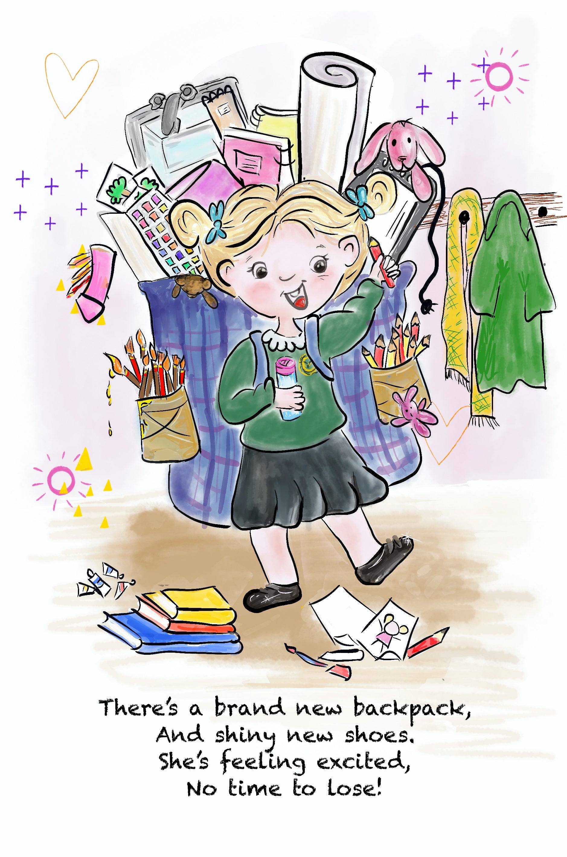 An Amazing First Day Book For School Aged Children signed copy  image 3