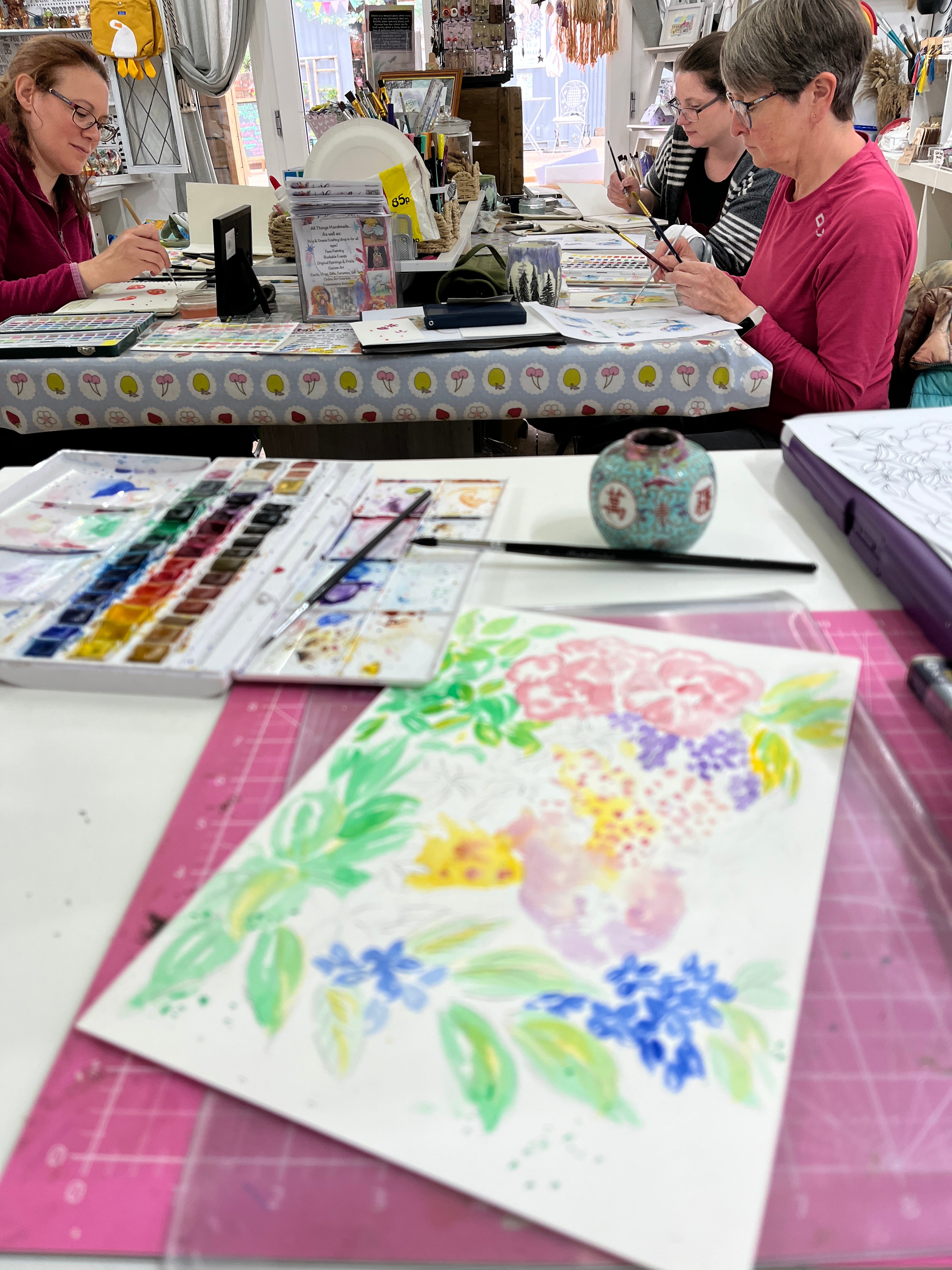 Original Painting Leopard watercolour  image 3