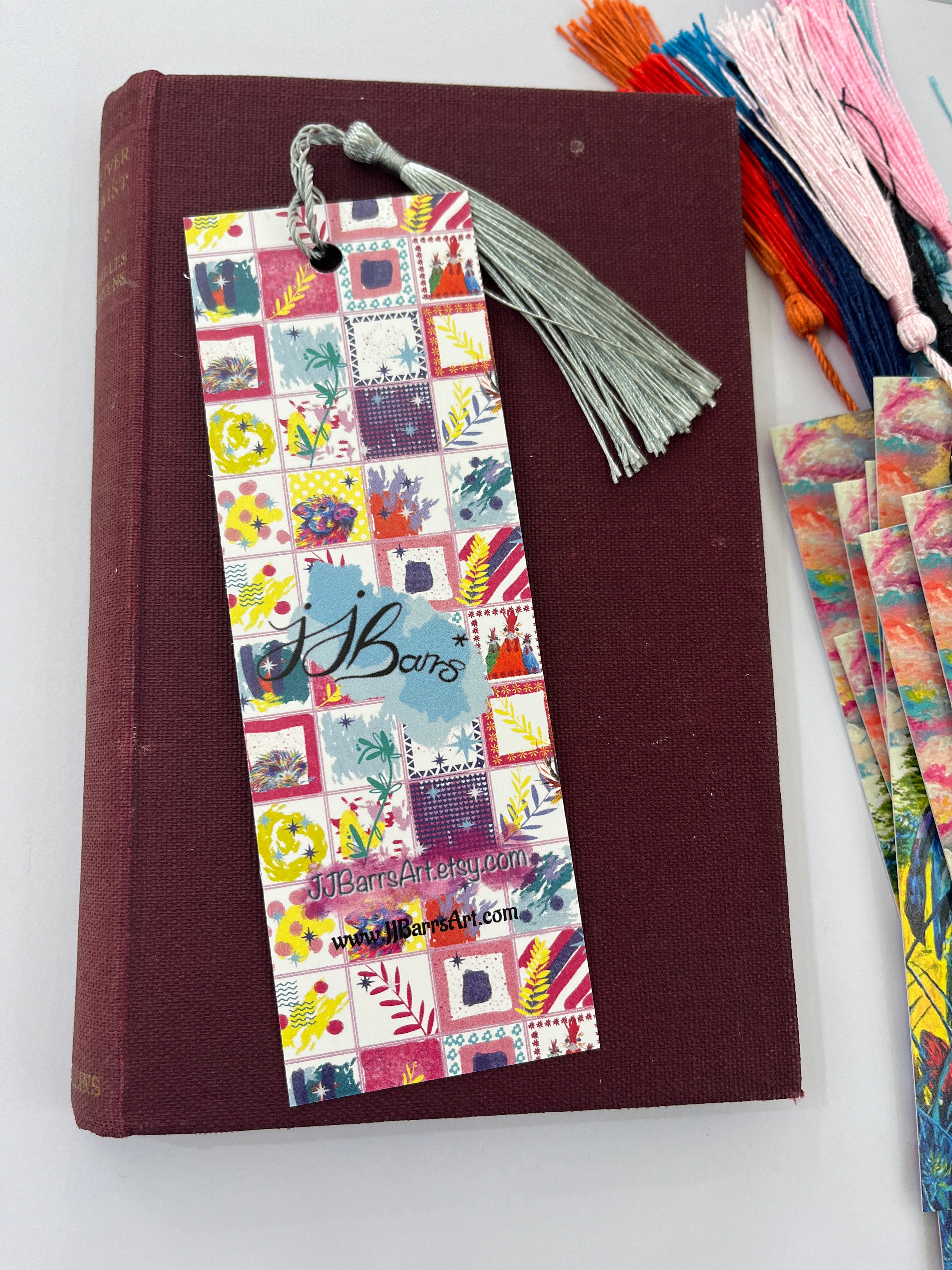 Sunset Hare Bookmark, majestic hare art  image 4