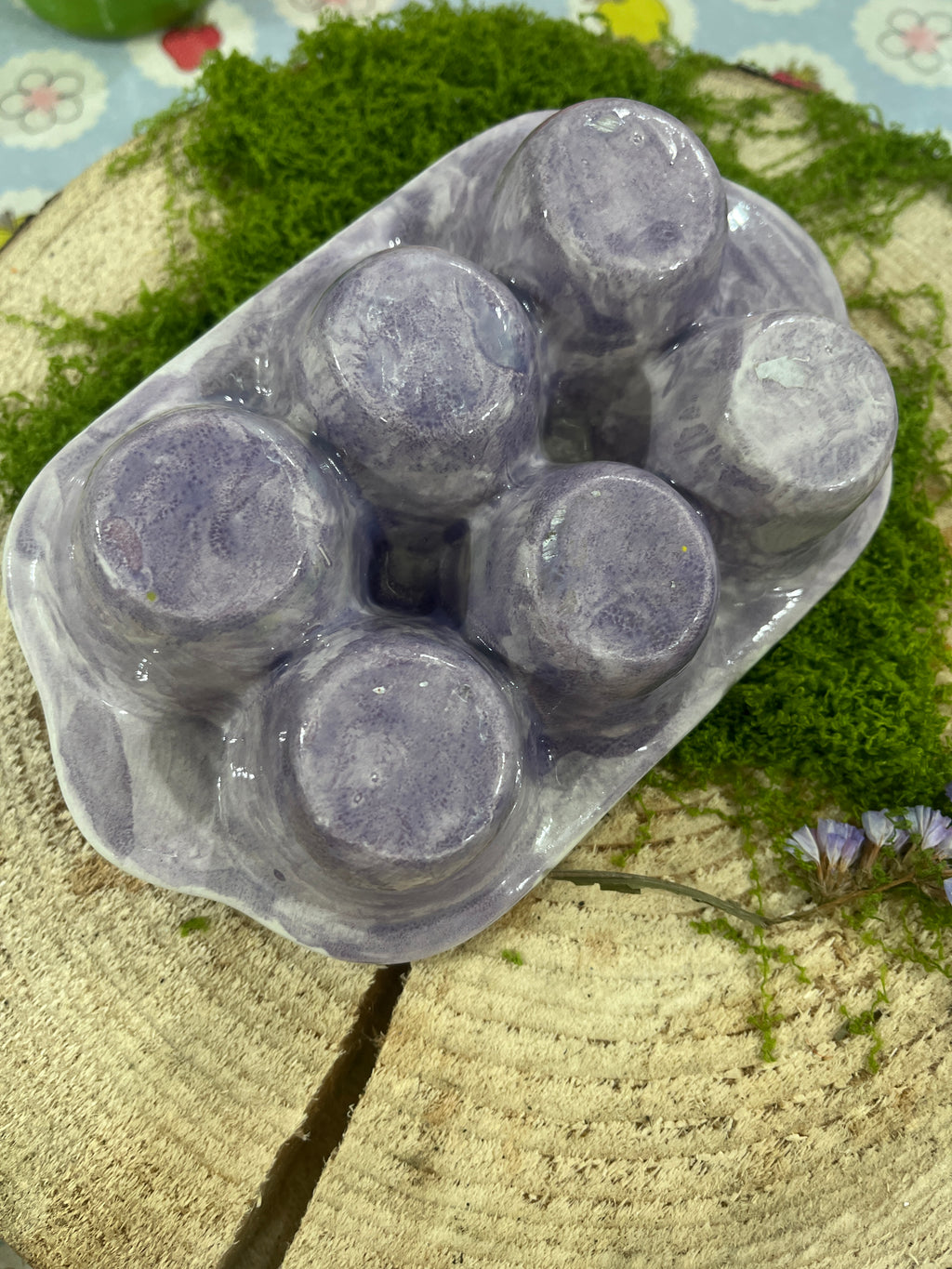 Ceramic Egg Tray-The Wild Fig &amp; Fern