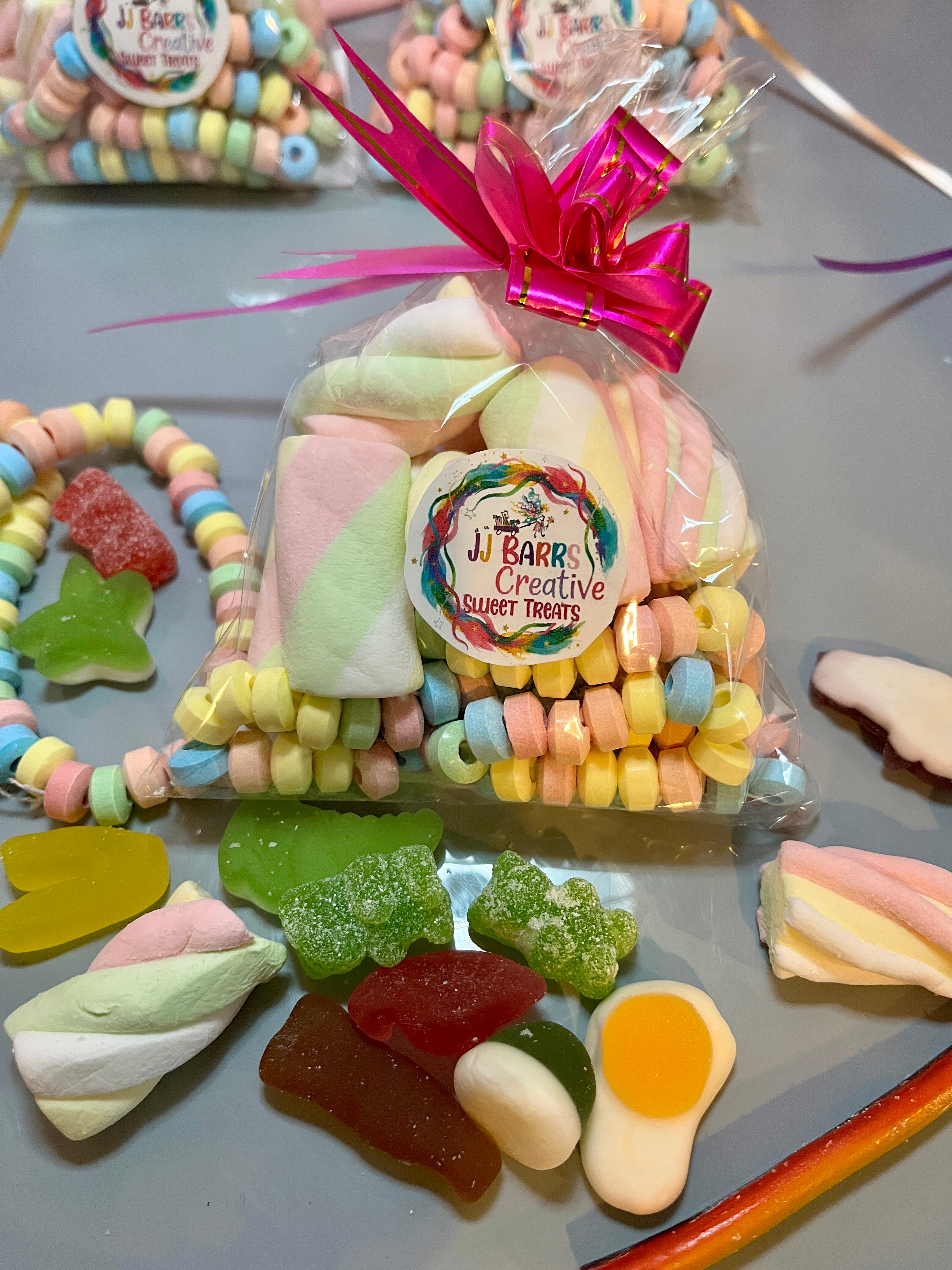 Marshmallow & Necklace Sweet Bag