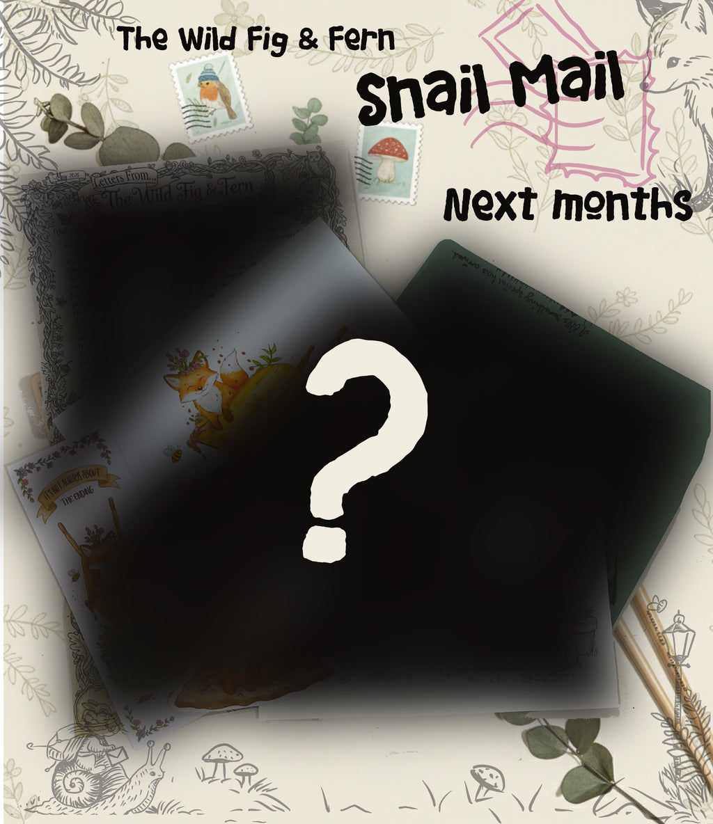 The Wild Fig & Fern Secret Snail Mail 🐌