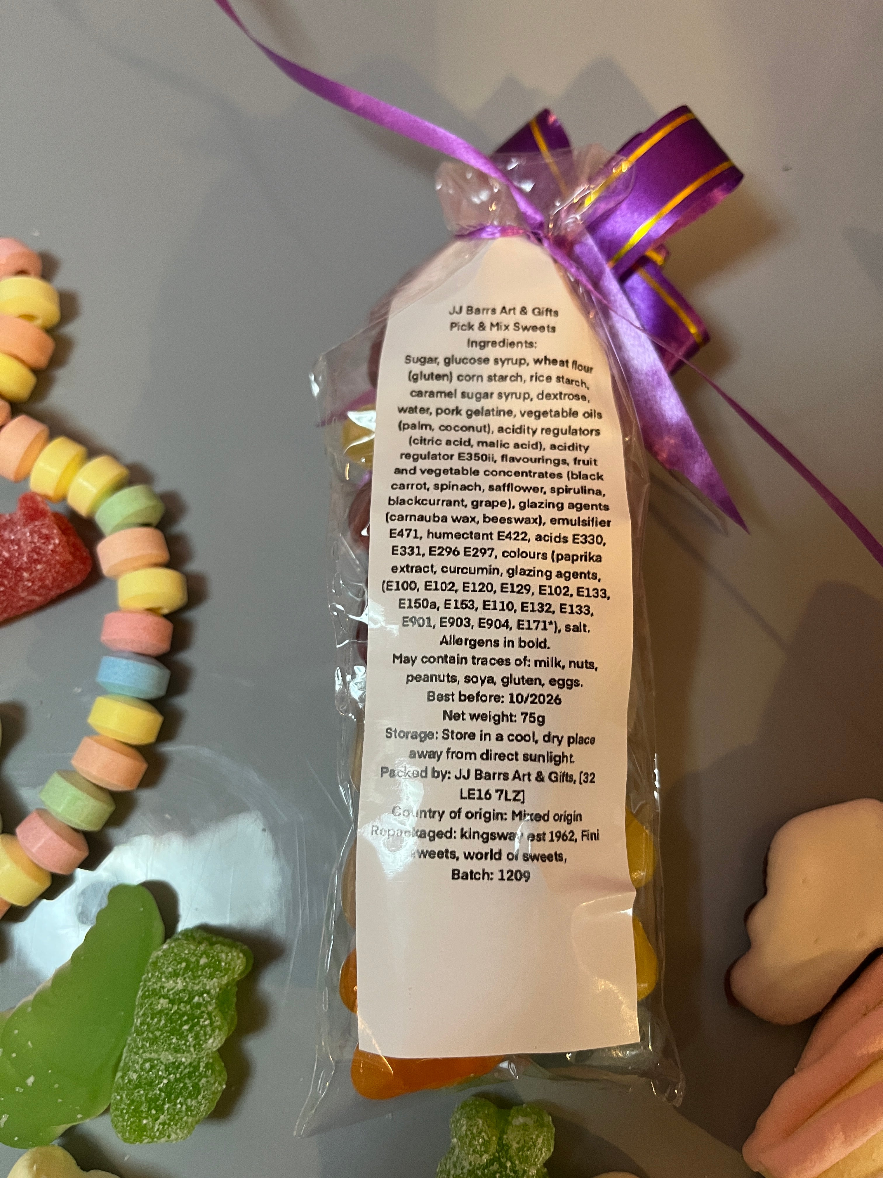 Crazy Jelly Bean Sweet Bag