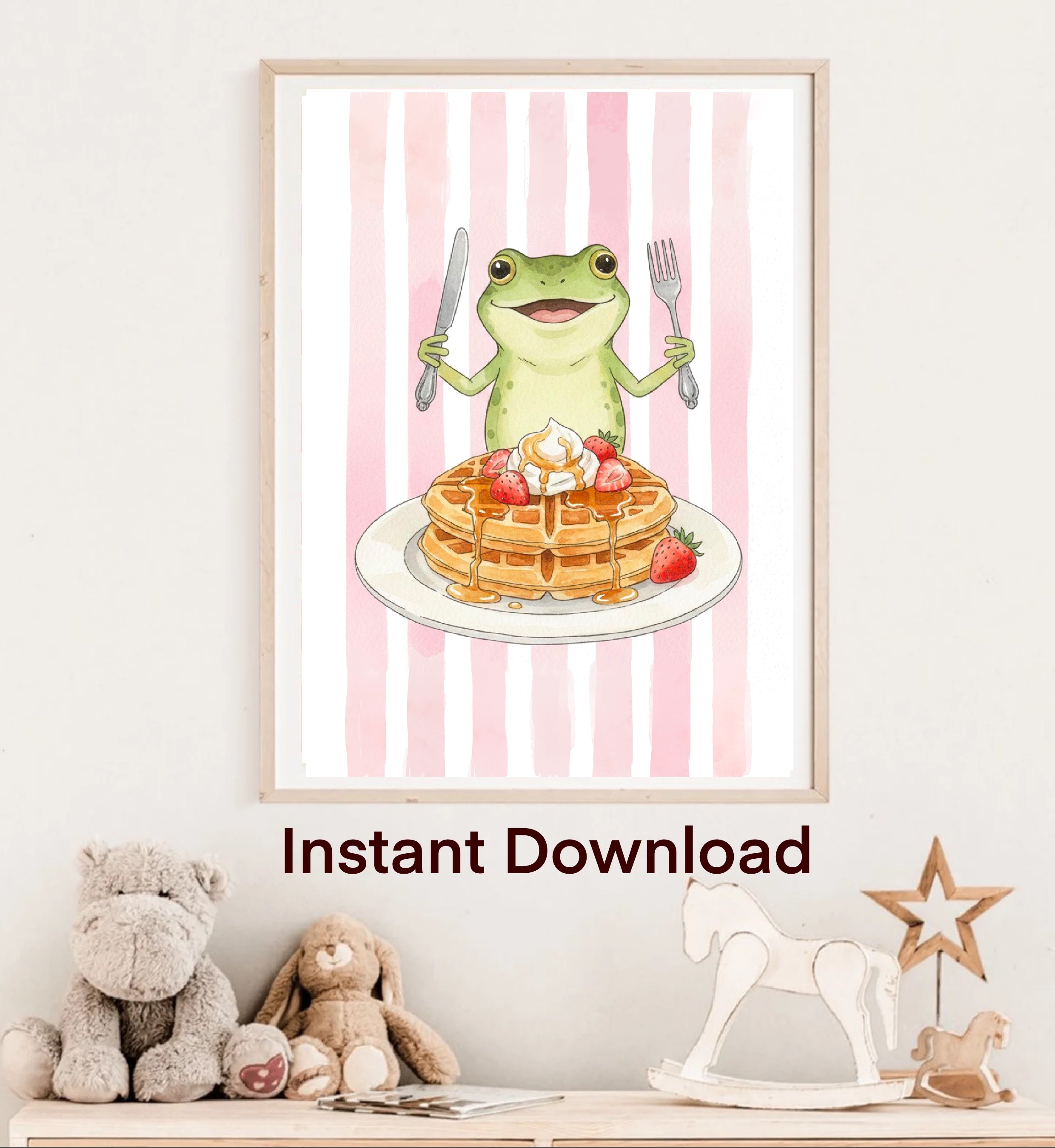 Burts Pancakes, Frog Breakfast