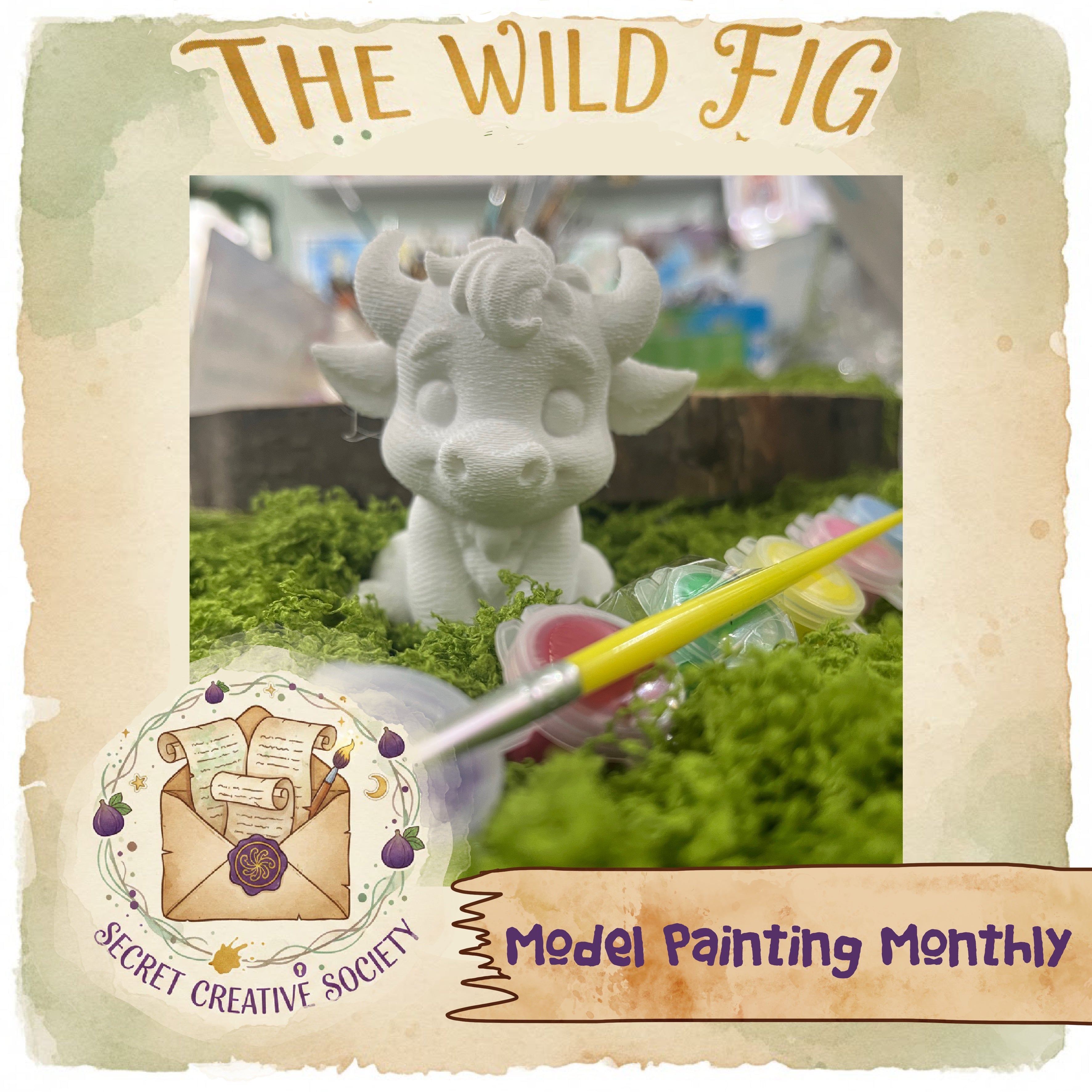 Model Painting Monthly Secret Club-The Wild Fig &amp; Fern