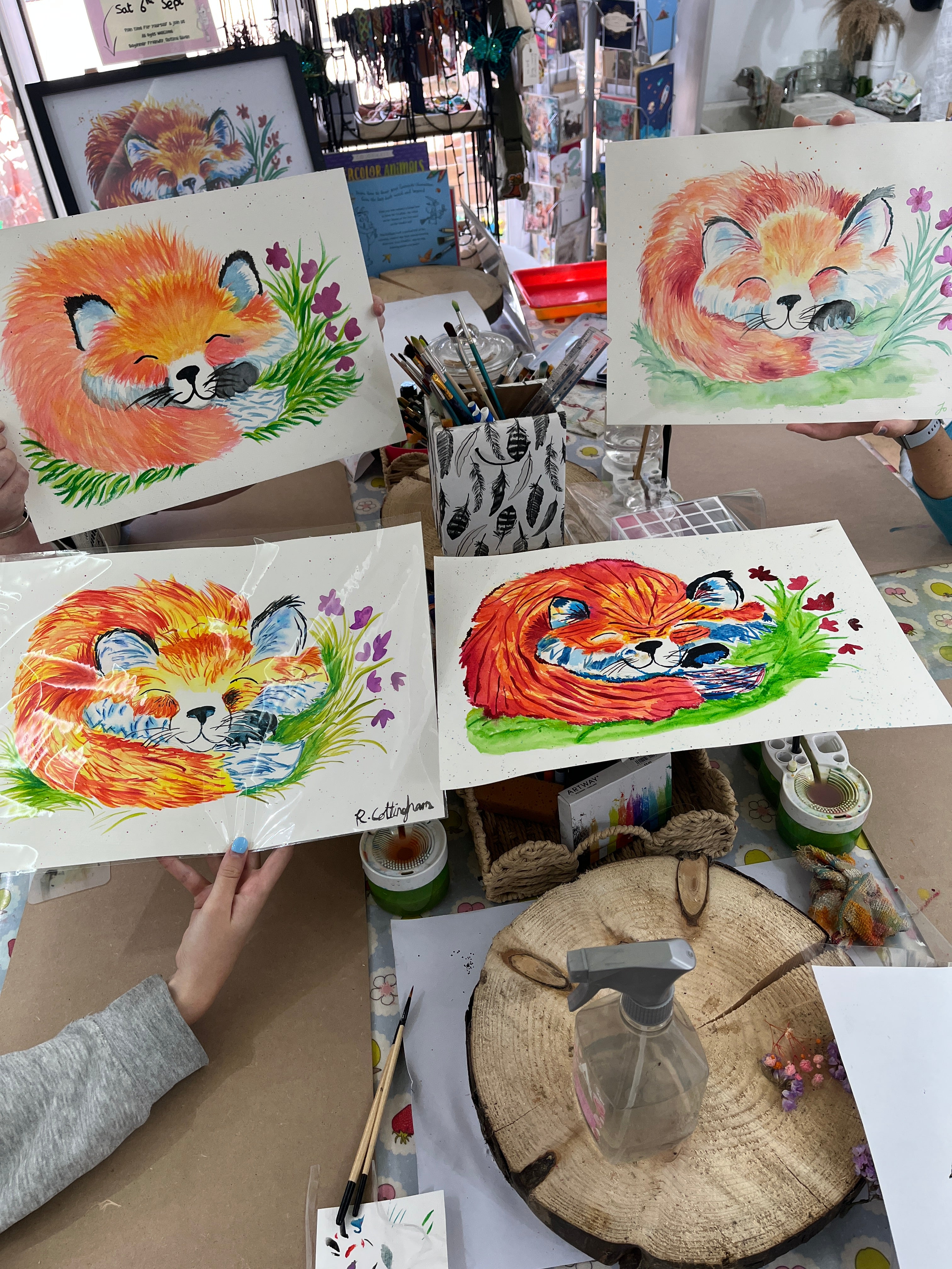 February 13th Sip & Paint Morning-The Wild Fig &amp; Fern