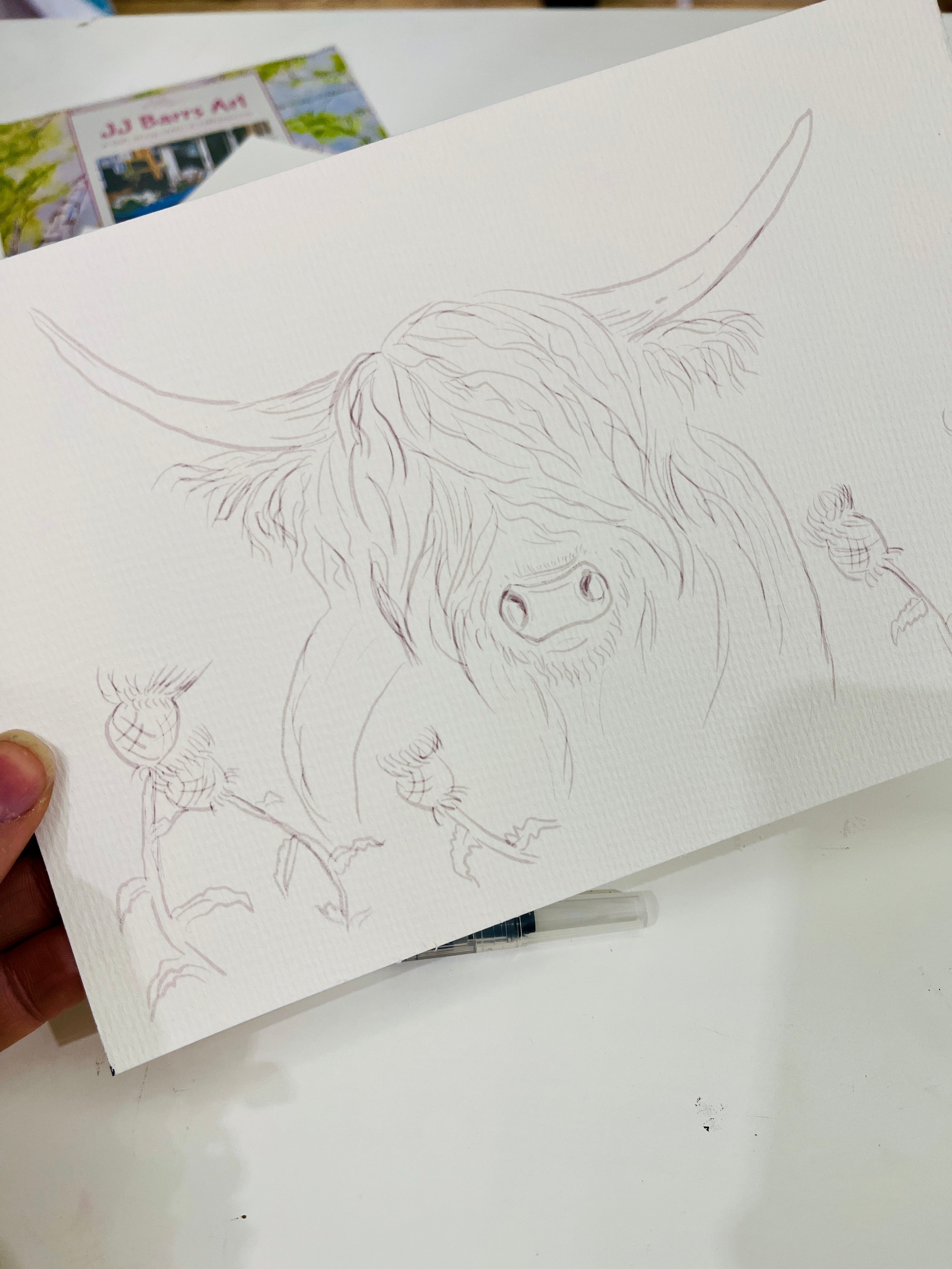 Tearoom Art Pack – Portable Watercolour Painting Set (Just Add Water!)