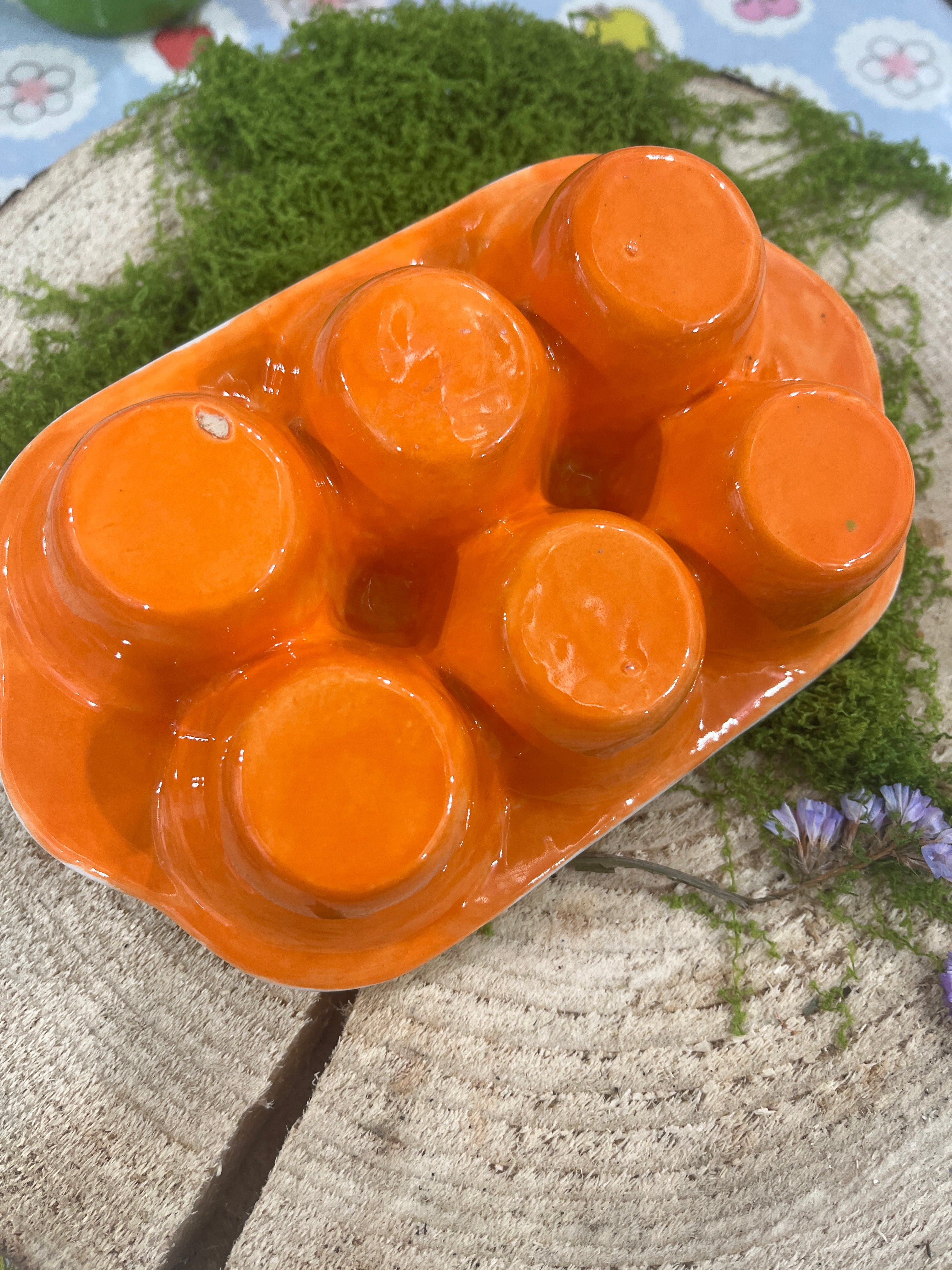 Ceramic Egg Tray-The Wild Fig &amp; Fern