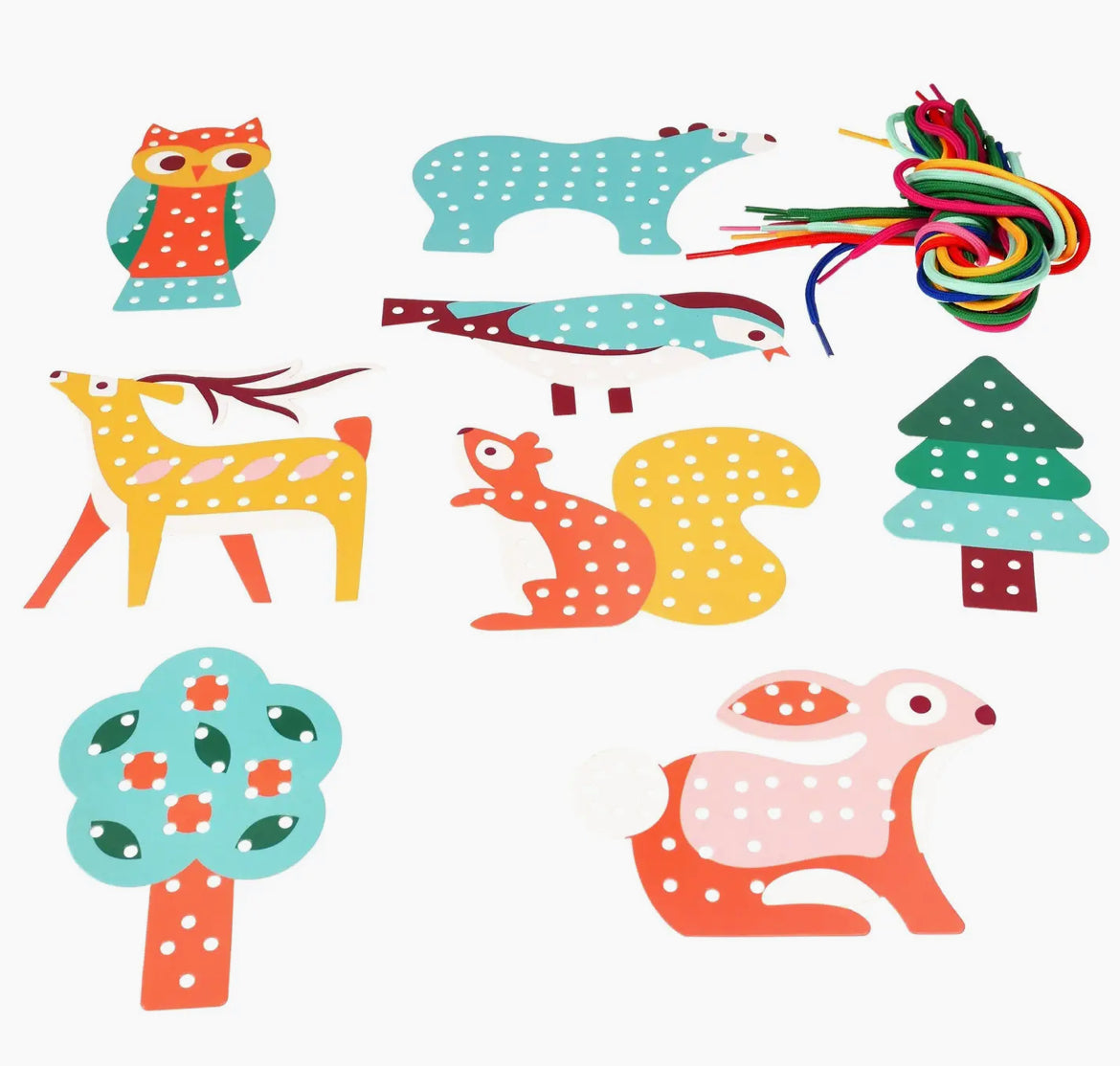 Woodland Animal Stitching Set For Children