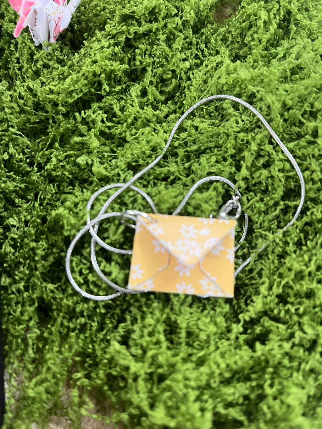 Origami Envelope Secret Message Jewellery Necklace-The Wild Fig &amp; Fern