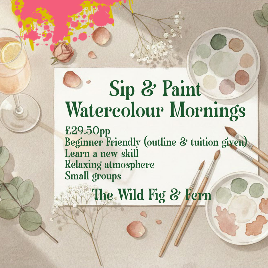 February 13th Sip & Paint Morning-The Wild Fig &amp; Fern