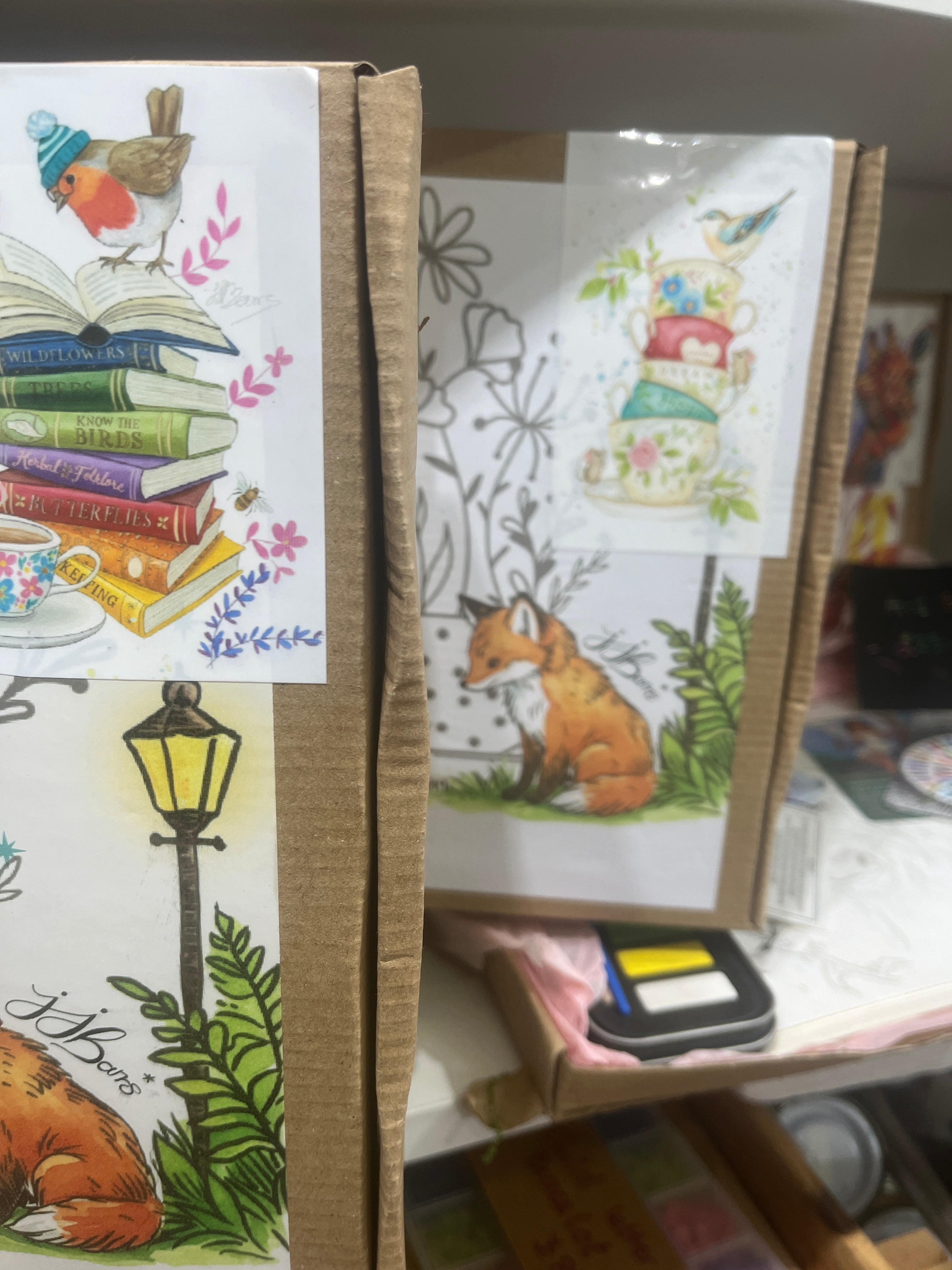 Wellbeing Art Watercolour Painting Pack choice of animal