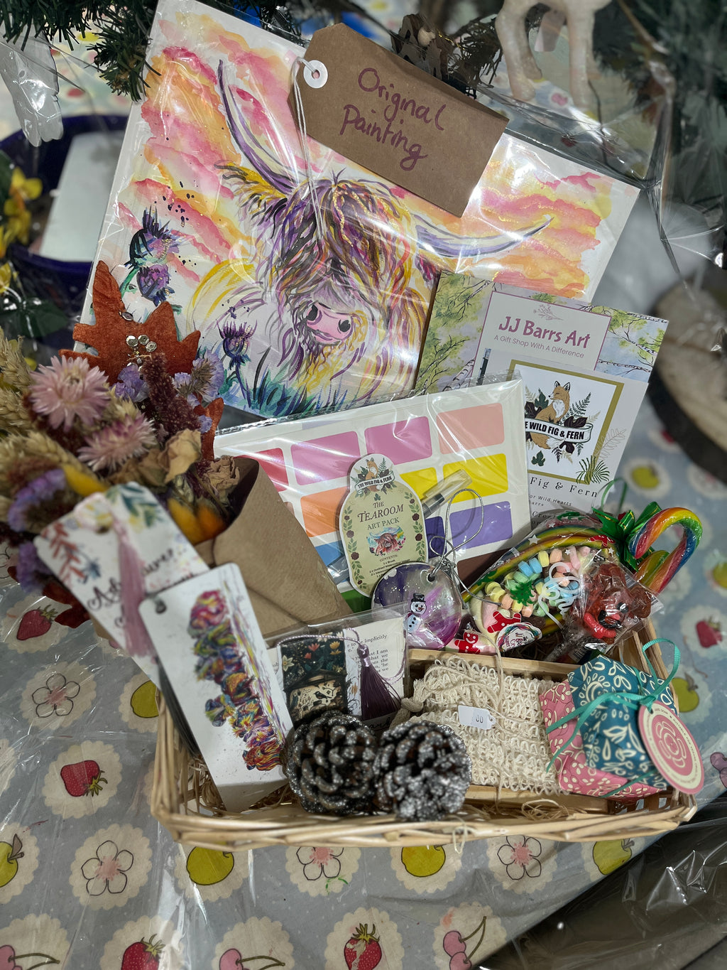 Christmas Gift Hamper Raffle Ticket