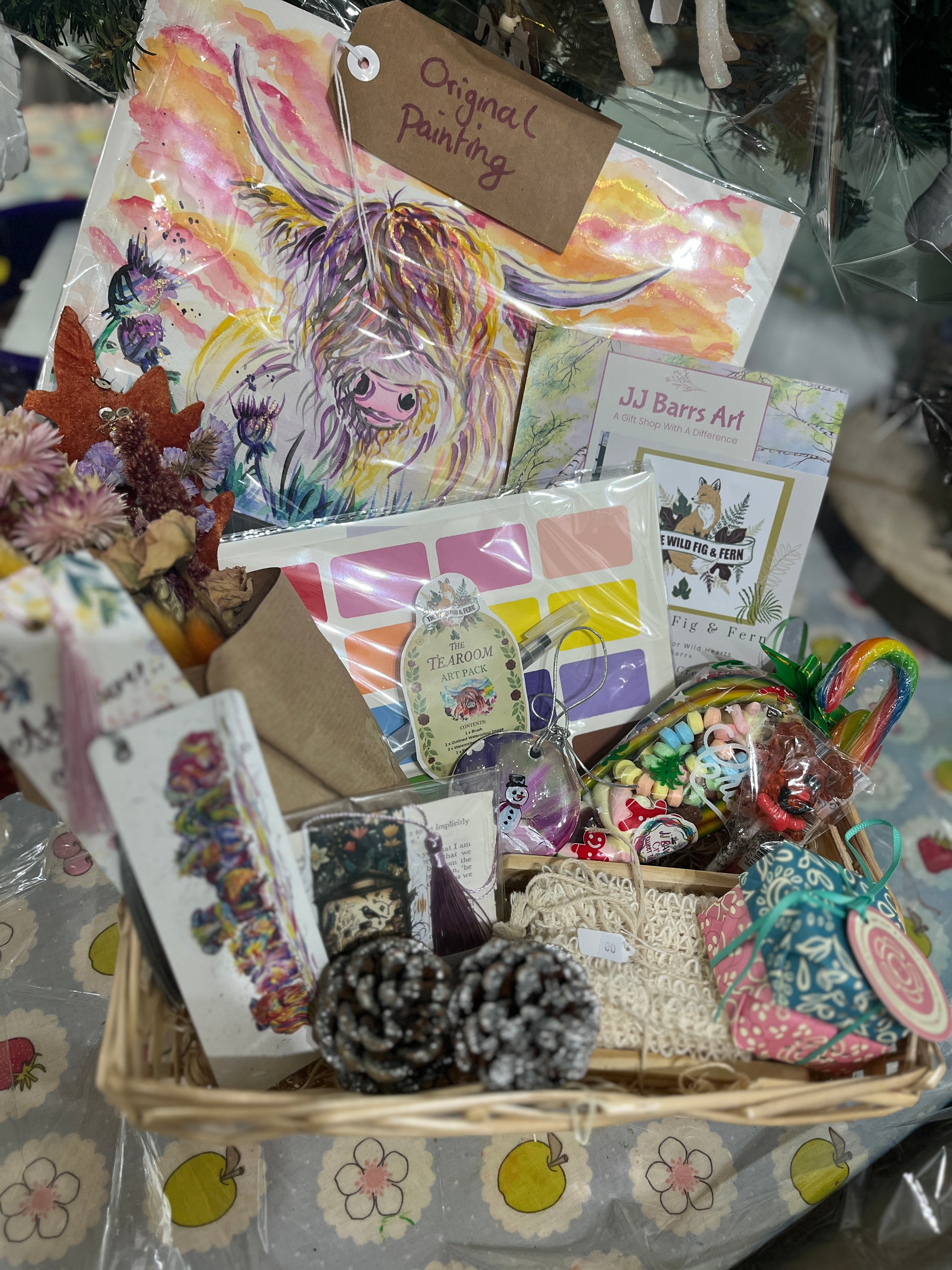 Christmas Gift Hamper Raffle Ticket