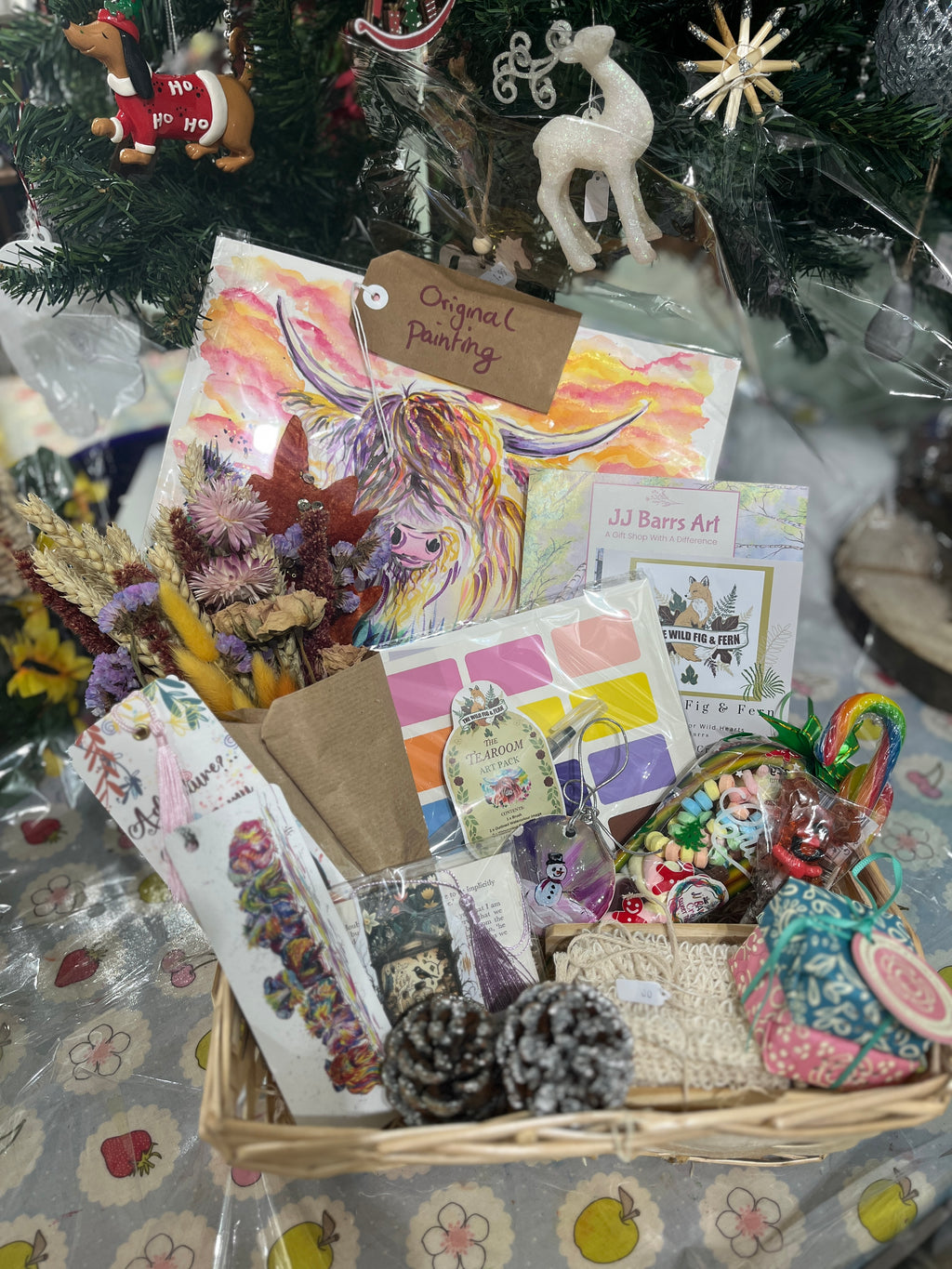 Christmas Gift Hamper Raffle Ticket