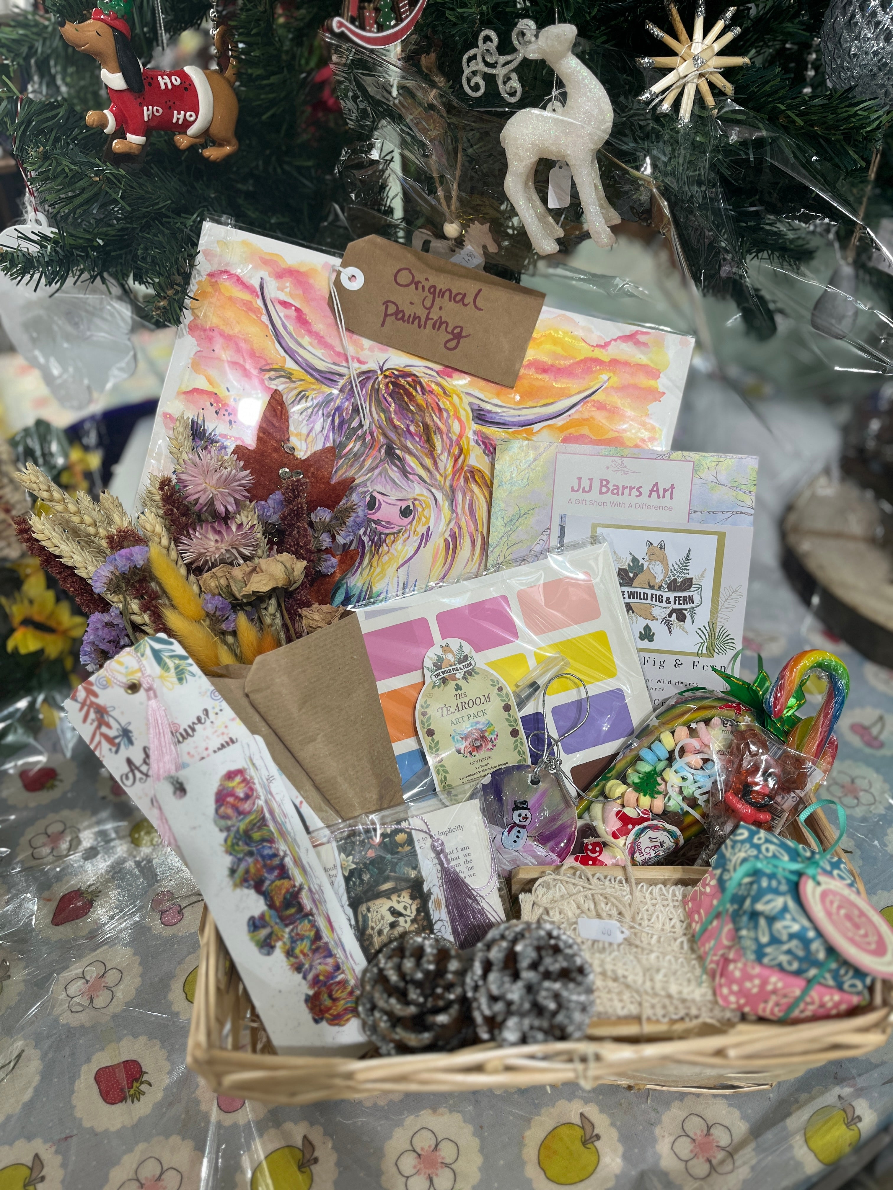 Christmas Gift Hamper Raffle Ticket