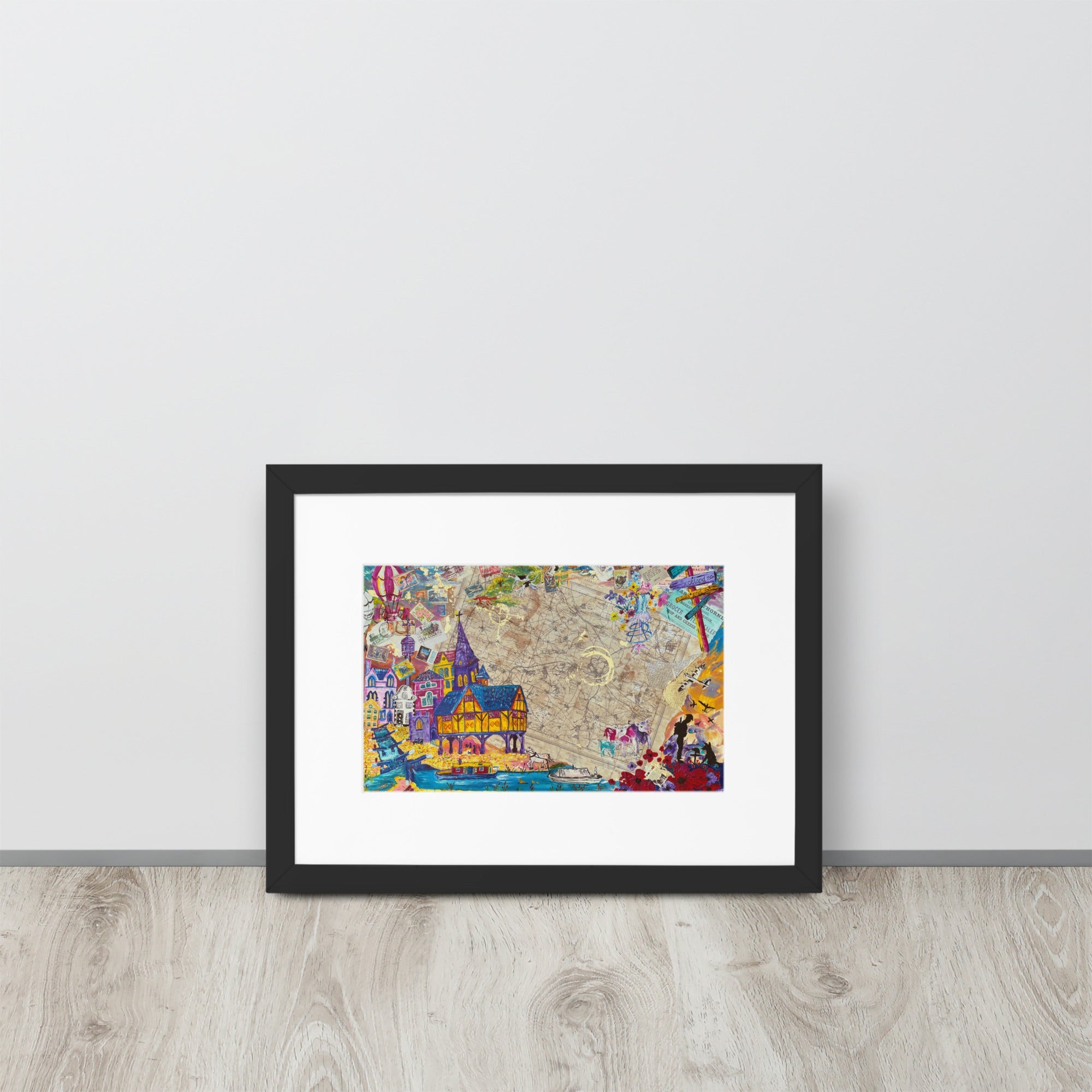A Treasured History Of Market Harborough A4 & A3 Prints-The Wild Fig &amp; Fern