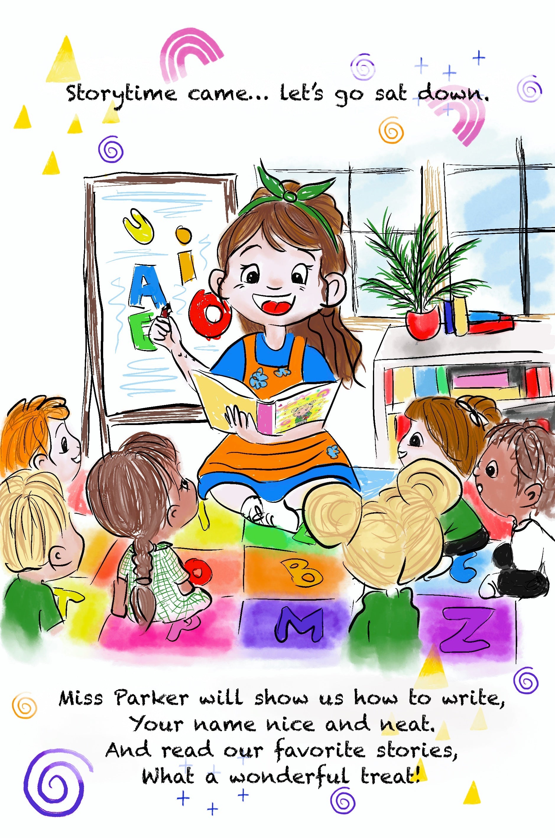 An Amazing First Day Book For School Aged Children signed copy-The Wild Fig &amp; Fern