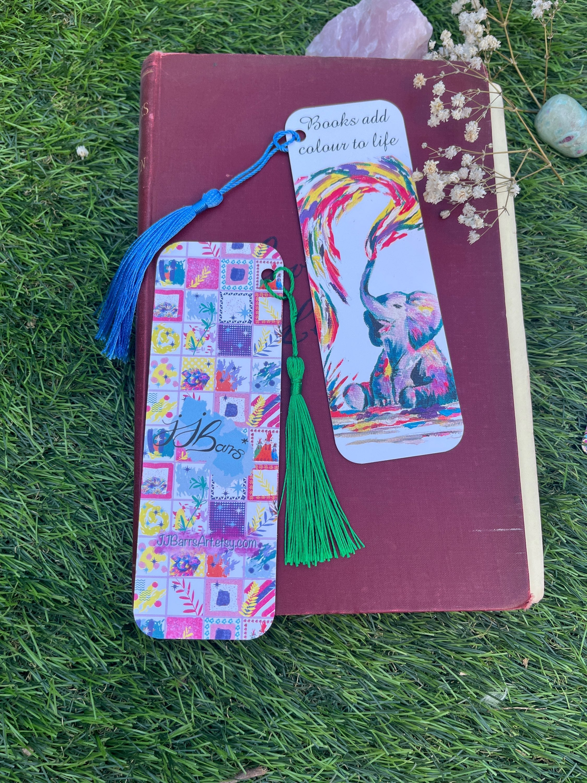Baby Elephant Bookmark,-The Wild Fig &amp; Fern