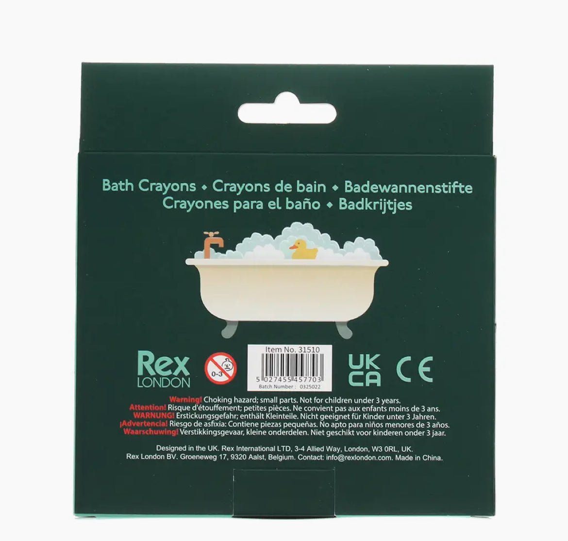 Bath Crayons, Bath Toys-The Wild Fig &amp; Fern