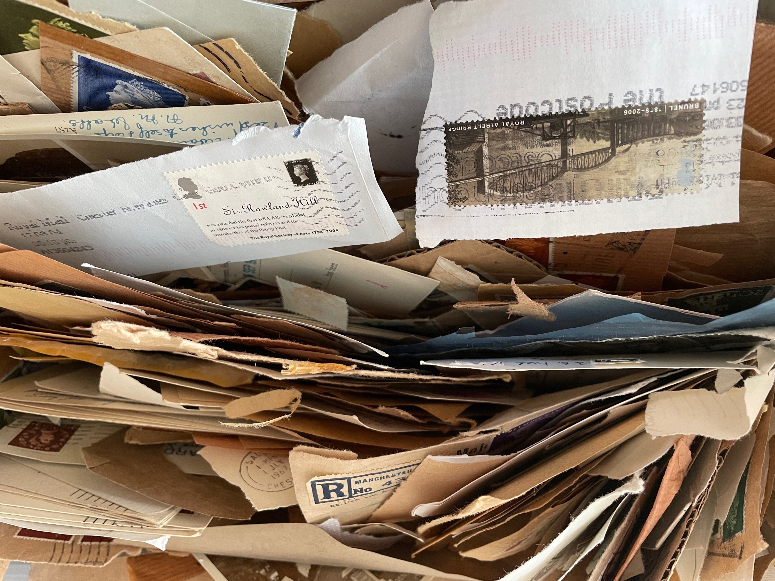 Used Stamp Collection  image 2