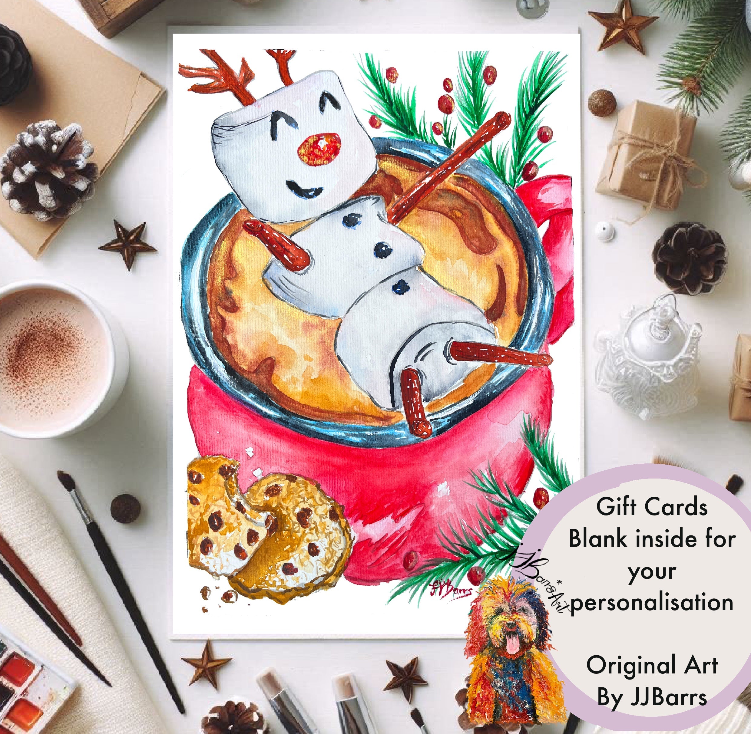 Christmas Card-The Wild Fig &amp; Fern