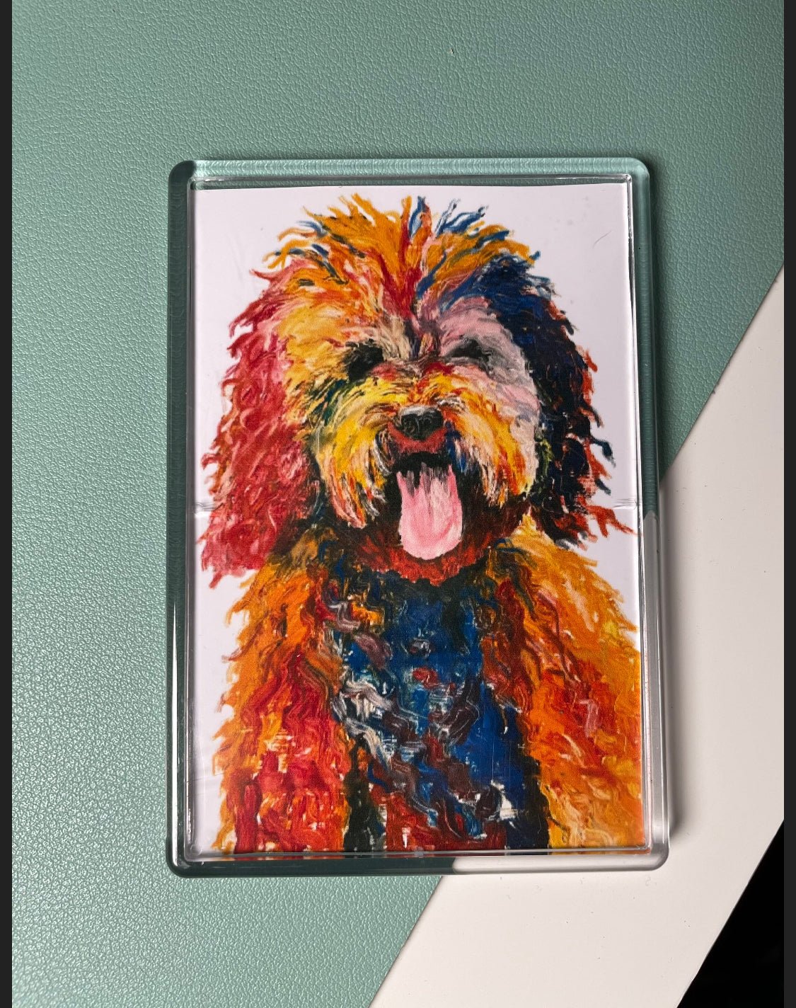 Cockapoo, Goldendoodle, Magnet Print-The Wild Fig &amp; Fern