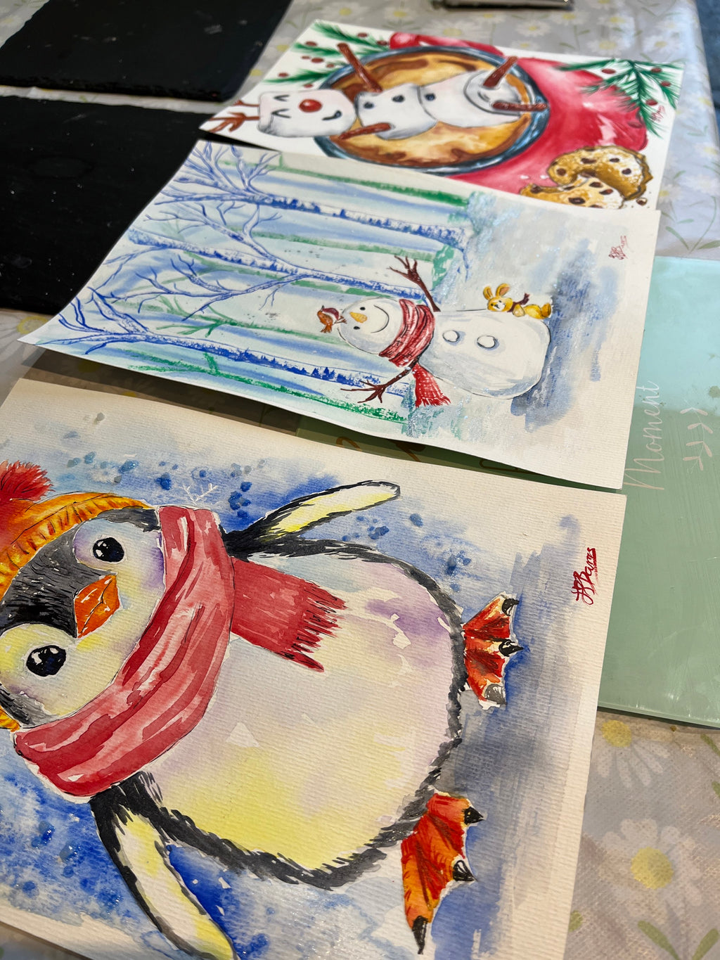 Wellbeing Art Watercolour Painting Pack choice of animal  image 7