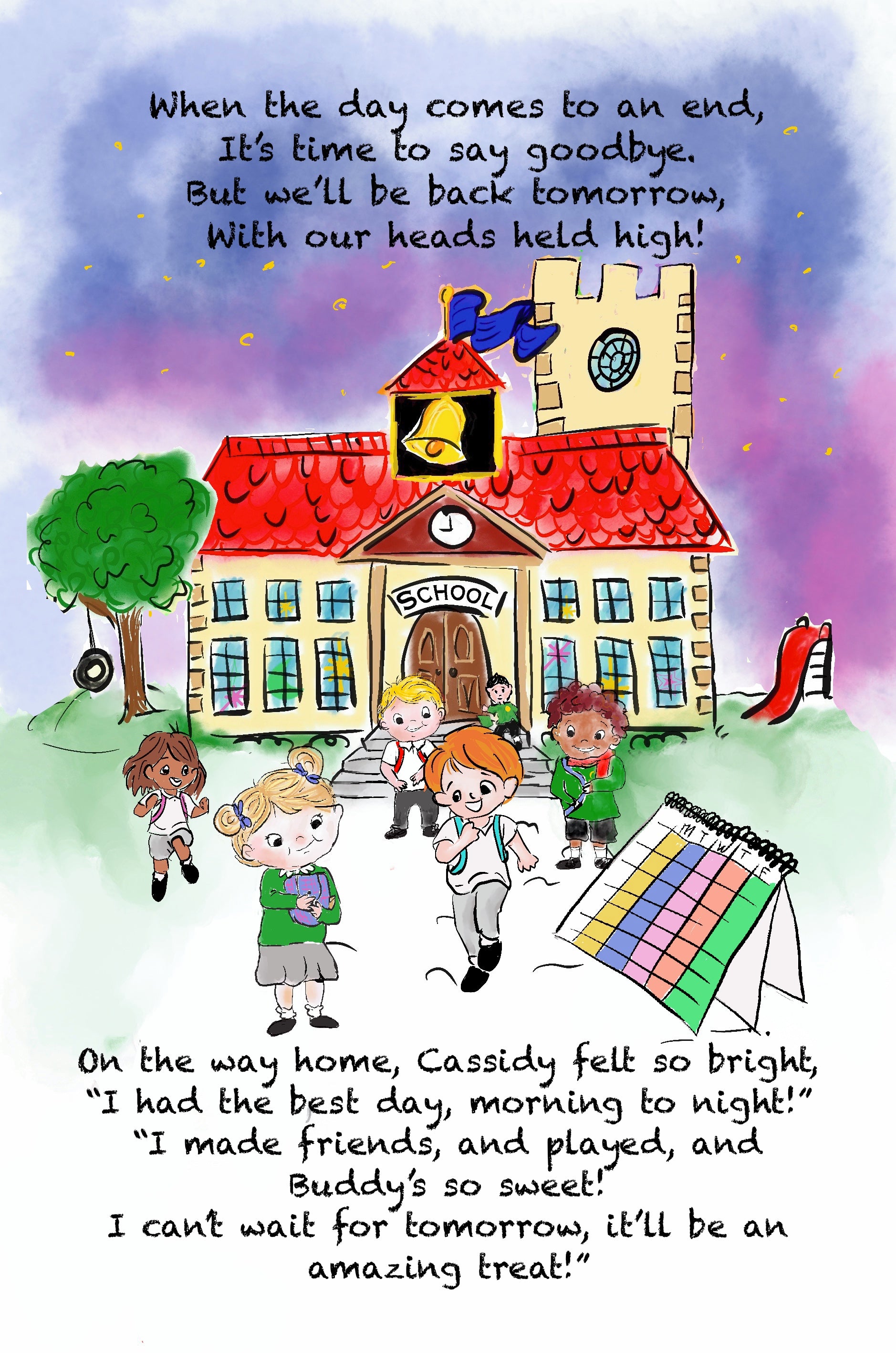 An Amazing First Day Book For School Aged Children signed copy  image 4