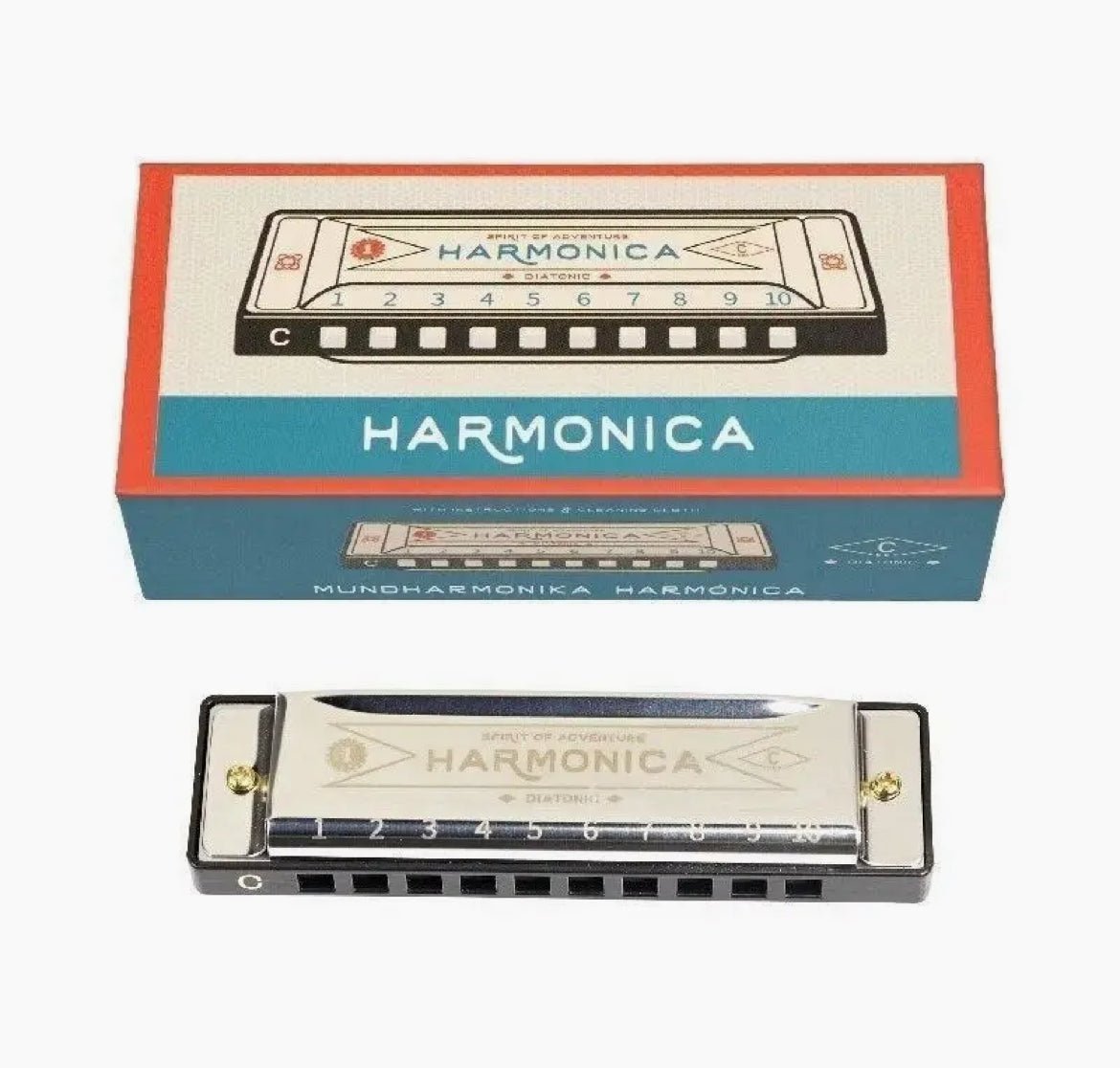 Harmonica Musical Instrument-The Wild Fig &amp; Fern