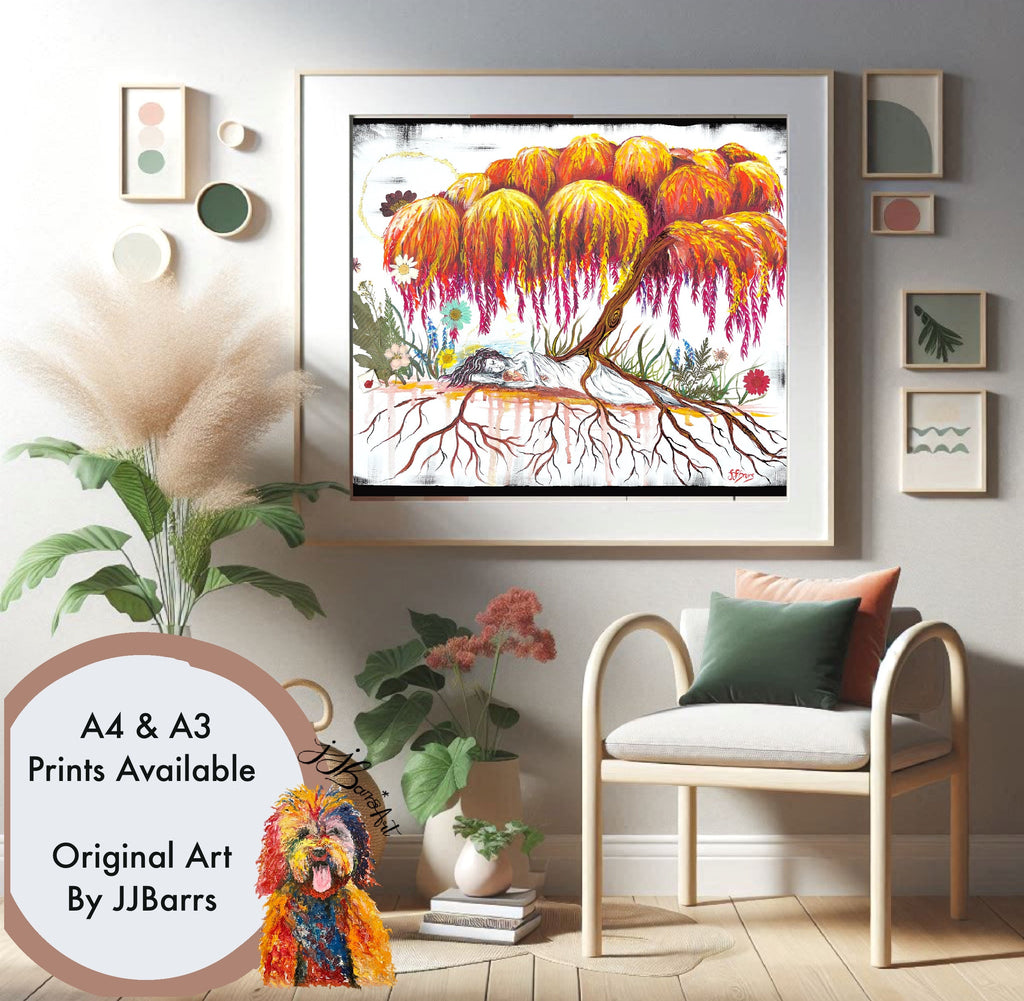 Mother’s Nurture A4 & A3 Prints-The Wild Fig &amp; Fern