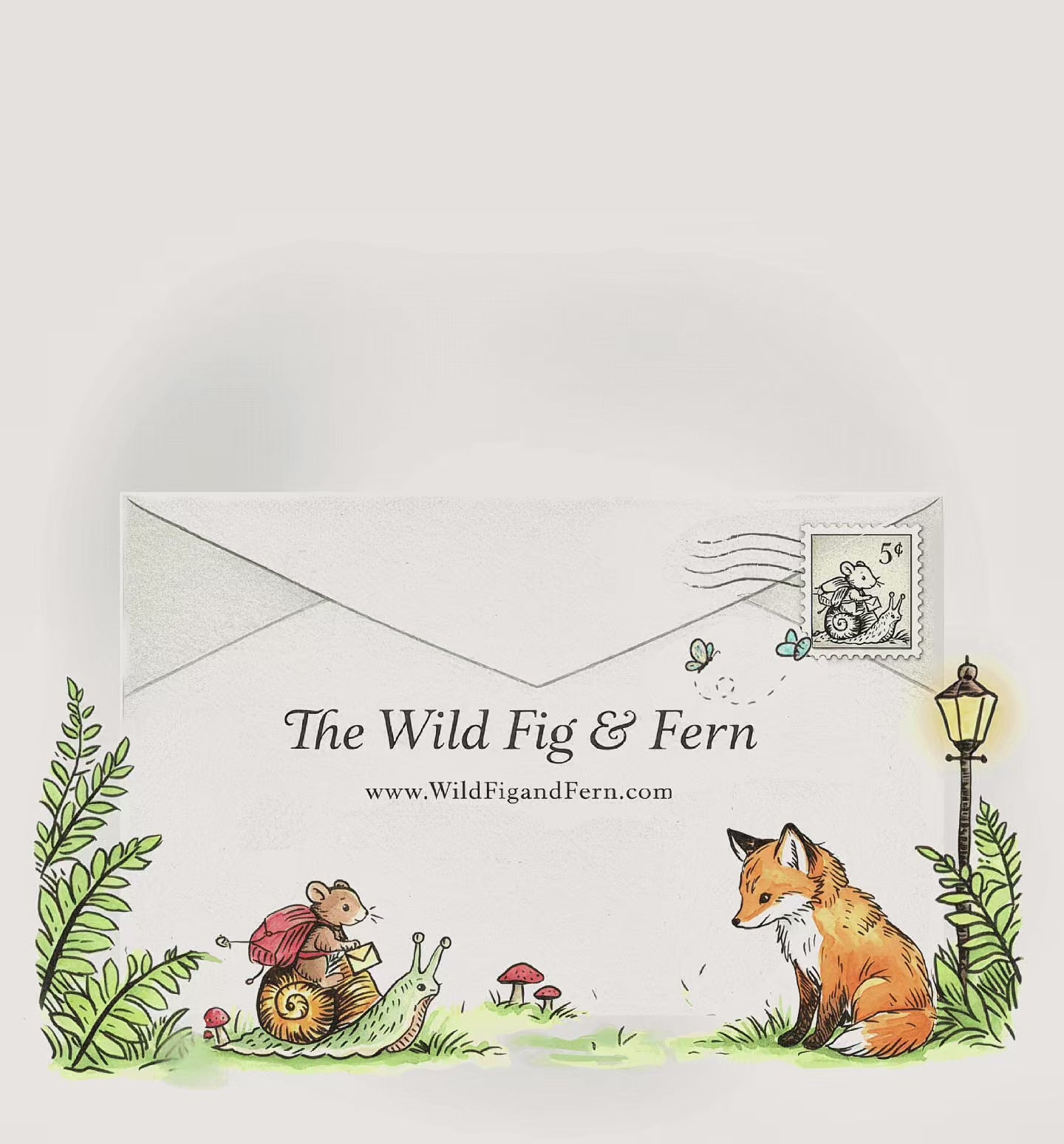 snail mail, monthly mail club, the wild fig and fern