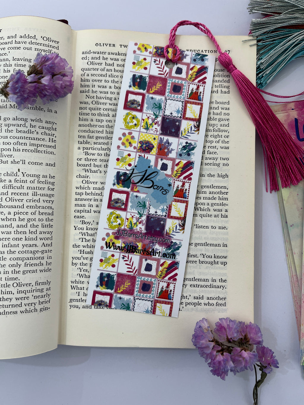 Puffin bookmark, puffin up on good books. Art Unique Bookmark-The Wild Fig &amp; Fern