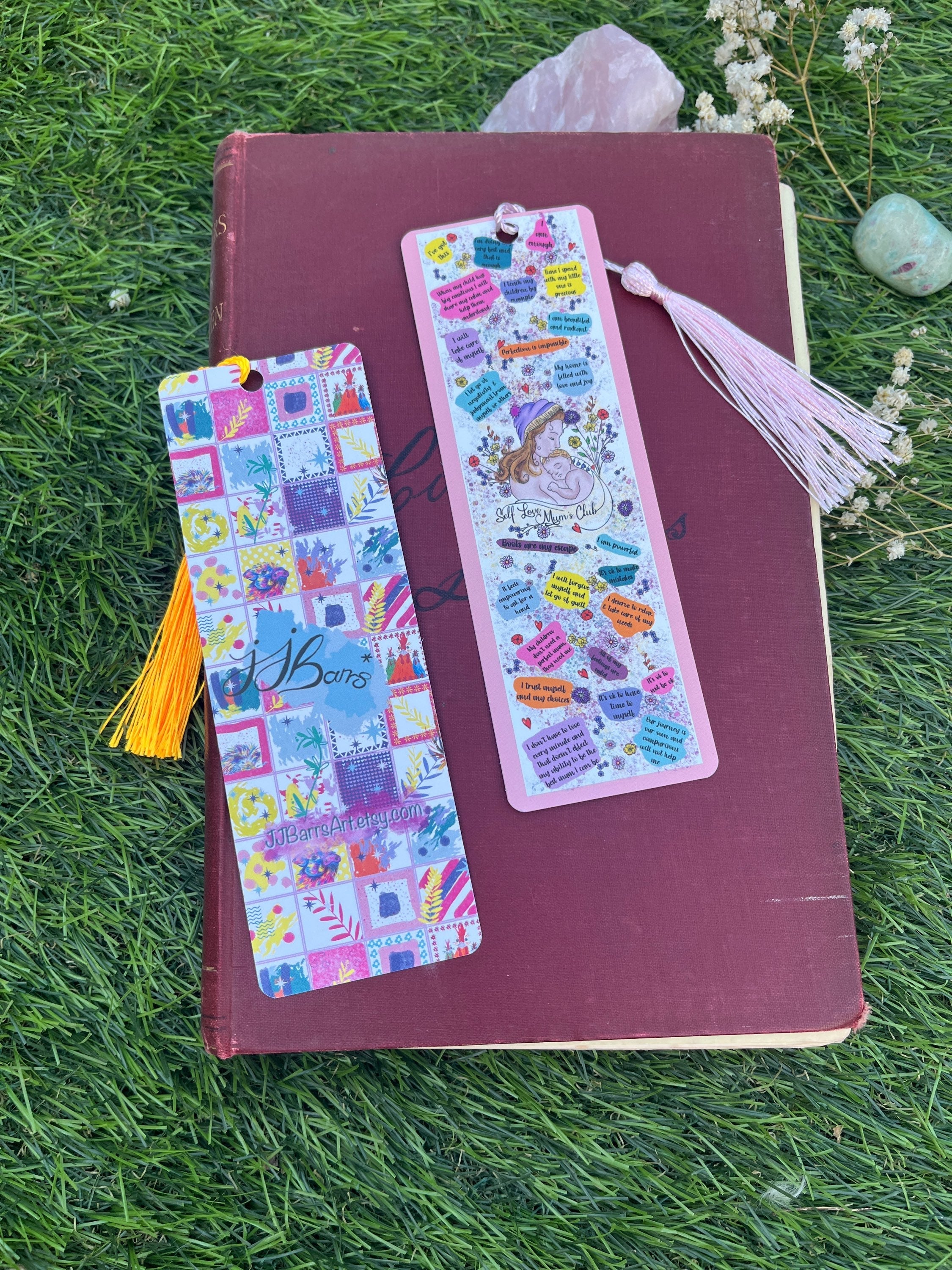 Self Love Mums Club Bookmark,-The Wild Fig &amp; Fern