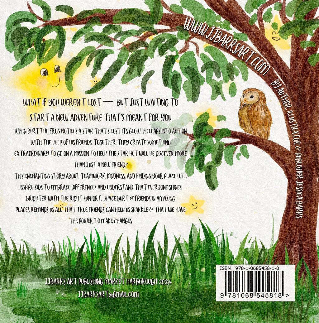Space Burt & Friends In Amazing Places signed copy-The Wild Fig &amp; Fern