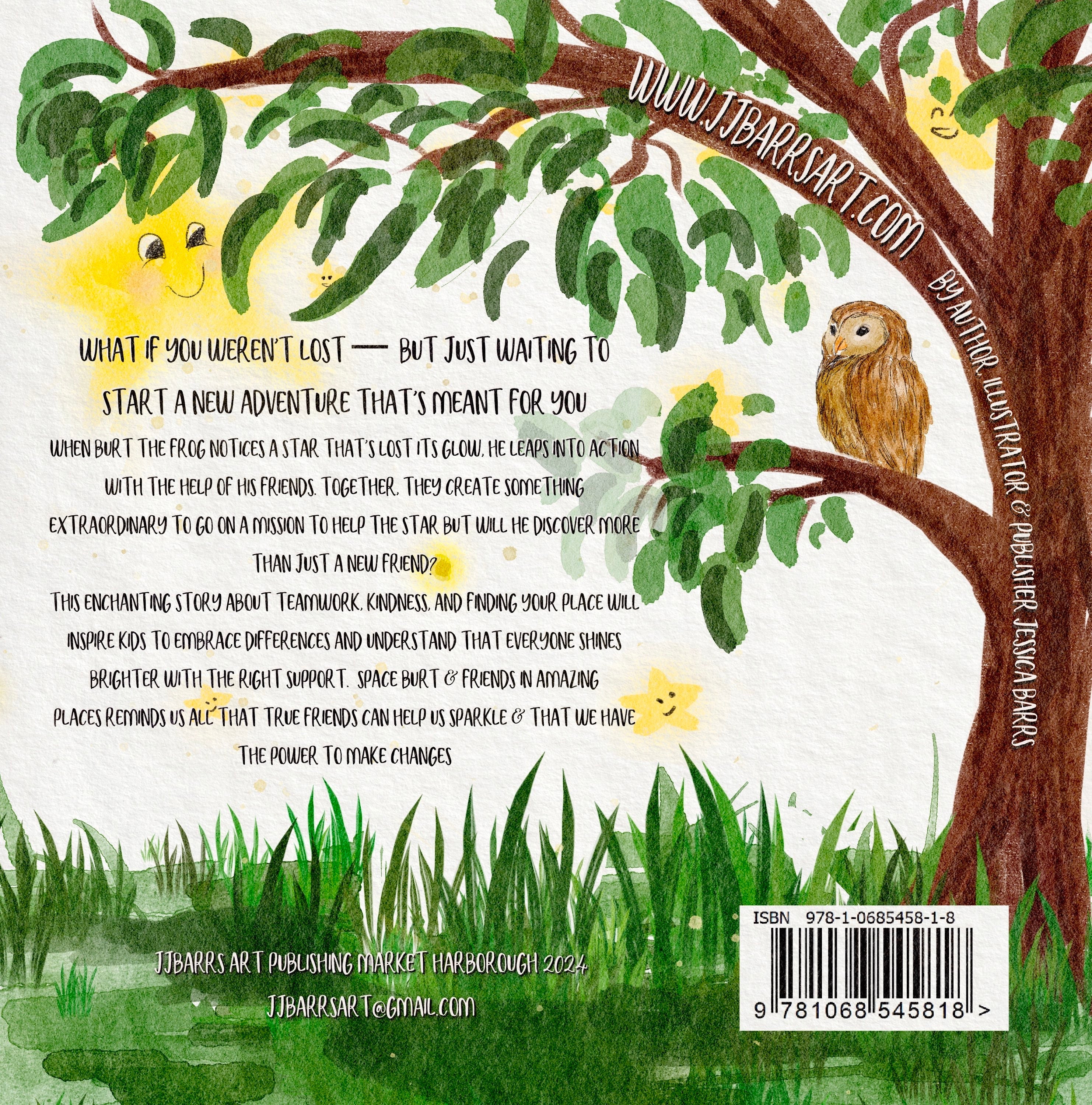 Space Burt & Friends In Amazing Places signed copy-The Wild Fig &amp; Fern