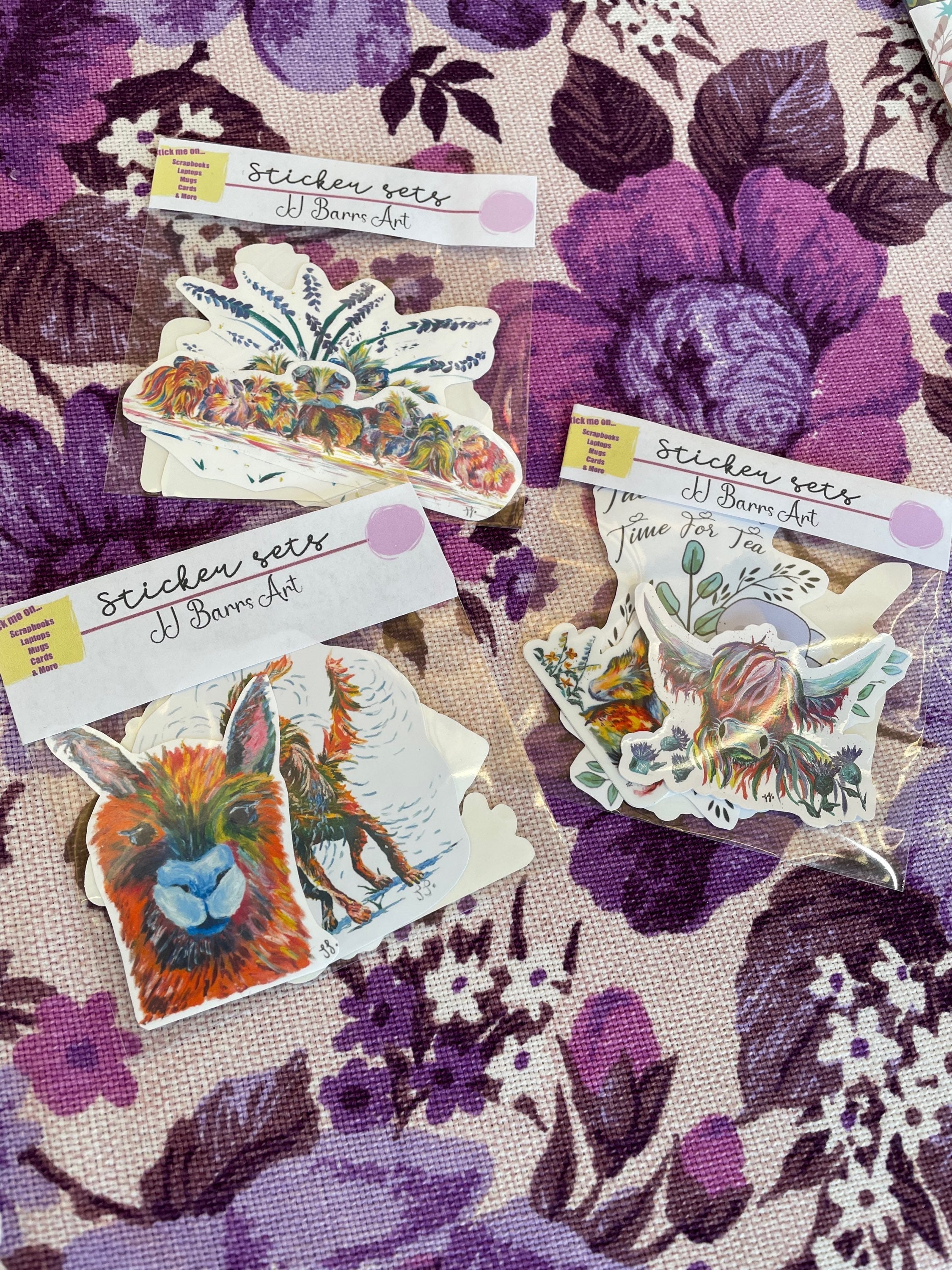 Sticker Selection Sets-The Wild Fig &amp; Fern