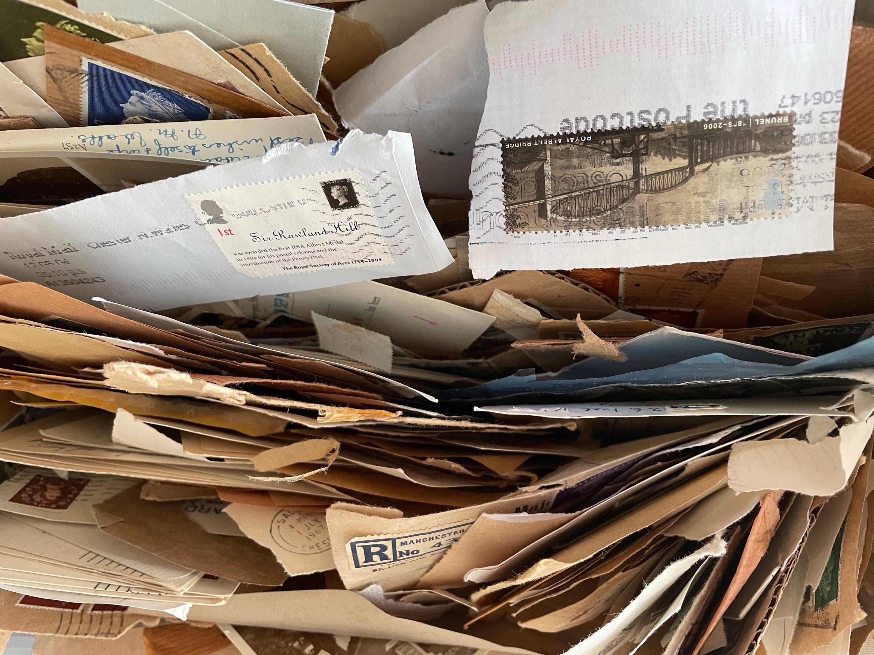 Used Stamp Collection-The Wild Fig &amp; Fern