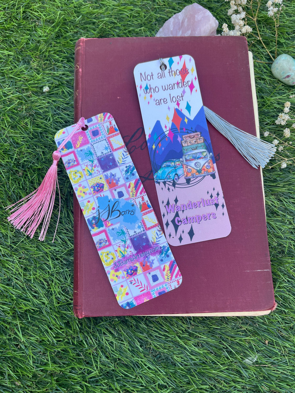 Wanderlust Campers Bookmark,-The Wild Fig &amp; Fern