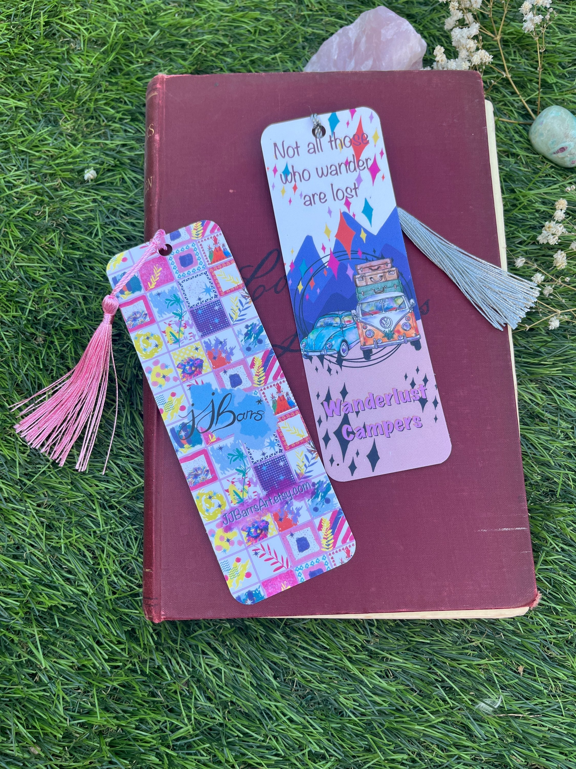 Wanderlust Campers Bookmark,-The Wild Fig &amp; Fern
