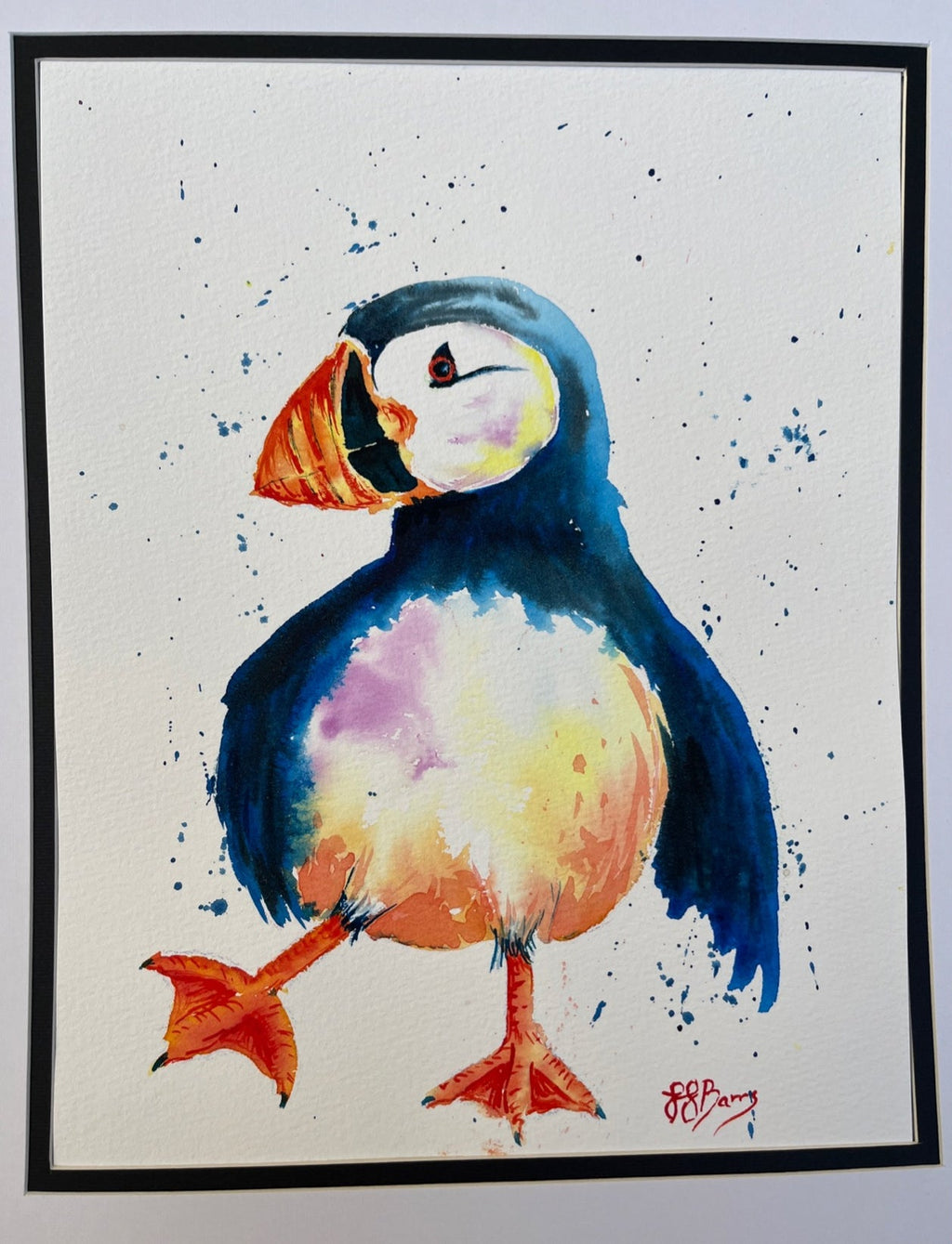 Wellbeing Art Watercolour Painting Pack choice of animal-The Wild Fig &amp; Fern